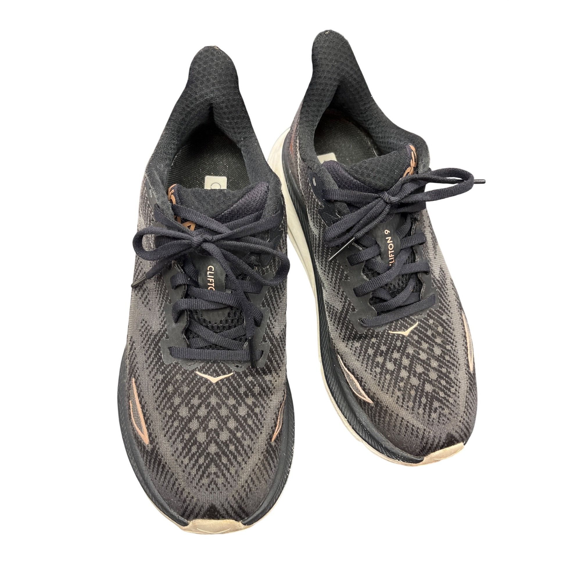 Hoka Hoka Clifton 9 wms black running walking sneakers sz 7.5B SK Size US 7.5 / IT 37.5 - 14 Thumbnail