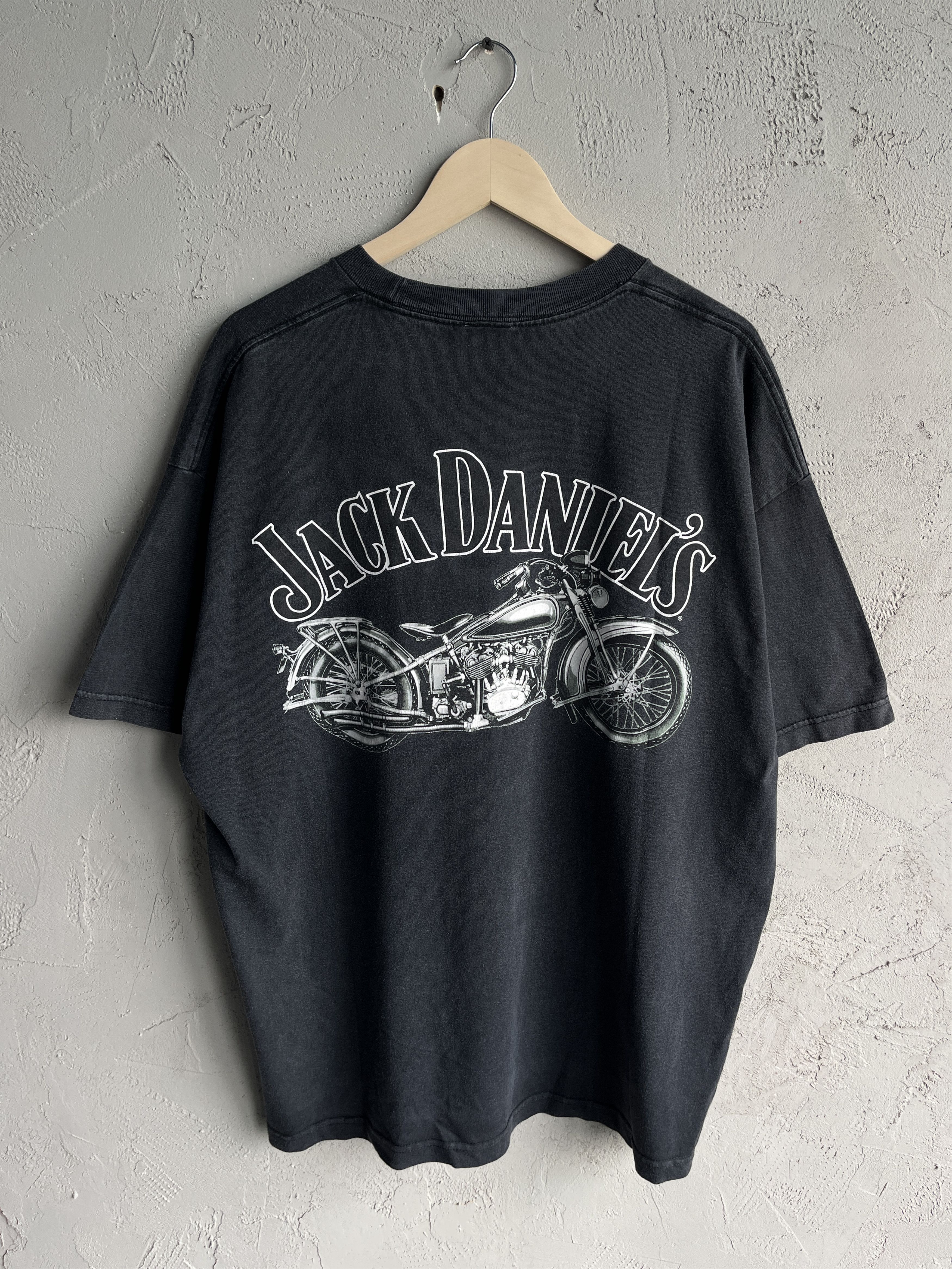 Vintage Vintage Y2K 2004 Jack Daniels Bike Harley Davidson T Shirt Size US XXL / EU 58 / 5 - 1 Thumbnail