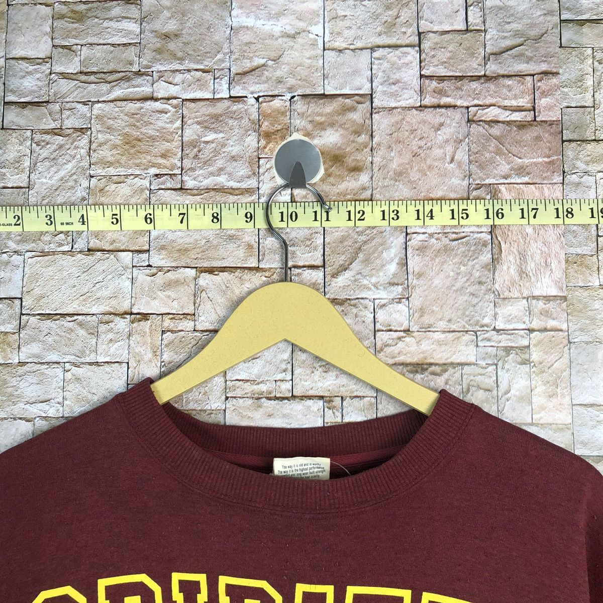 Japanese Brand × Vintage Oblo Design Maroon Sweatshirt #A424 Size US L / EU 52-54 / 3 - 4 Thumbnail
