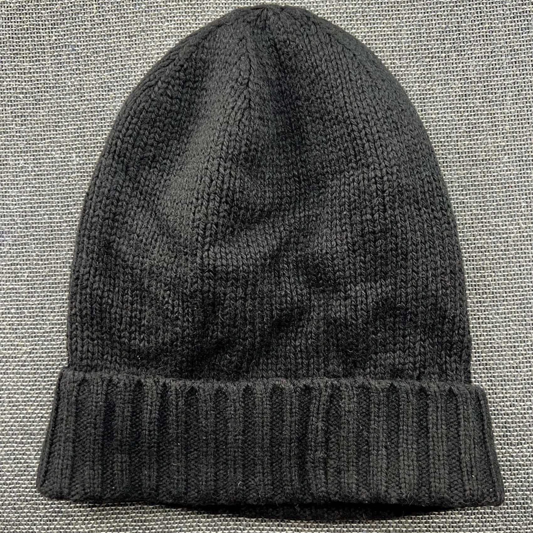 Armani Exchange Armani Exchange Beanie Hat One Size Black Pink Wool Blend Fuzzy Womens Knitted Size ONE SIZE - 3 Thumbnail