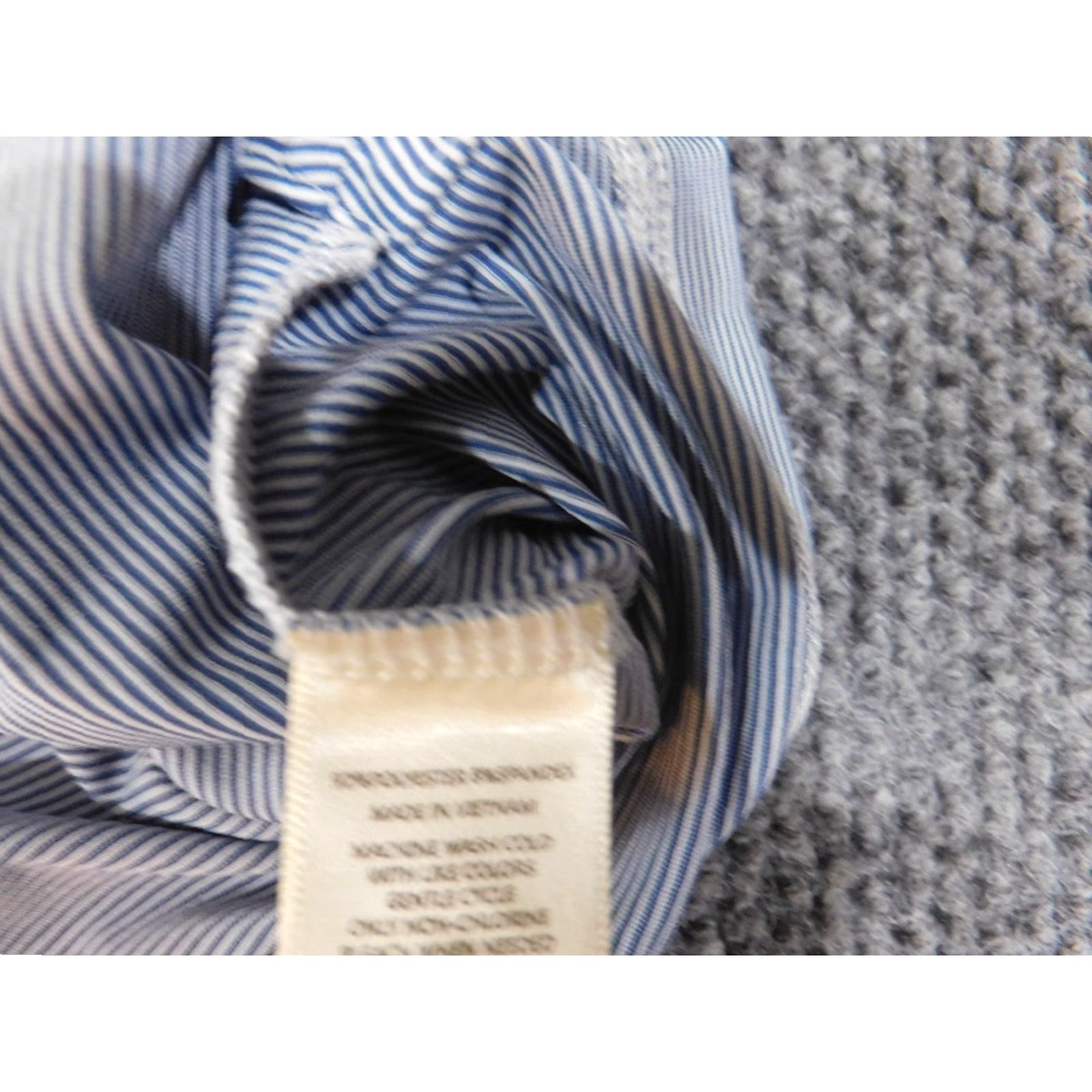 Vintage Onward Reserve Shirt XL Mens Polo Stretch Blue Striped Performance Casual Sports Golf Size US XL / EU 56 / 4 - 6 Thumbnail