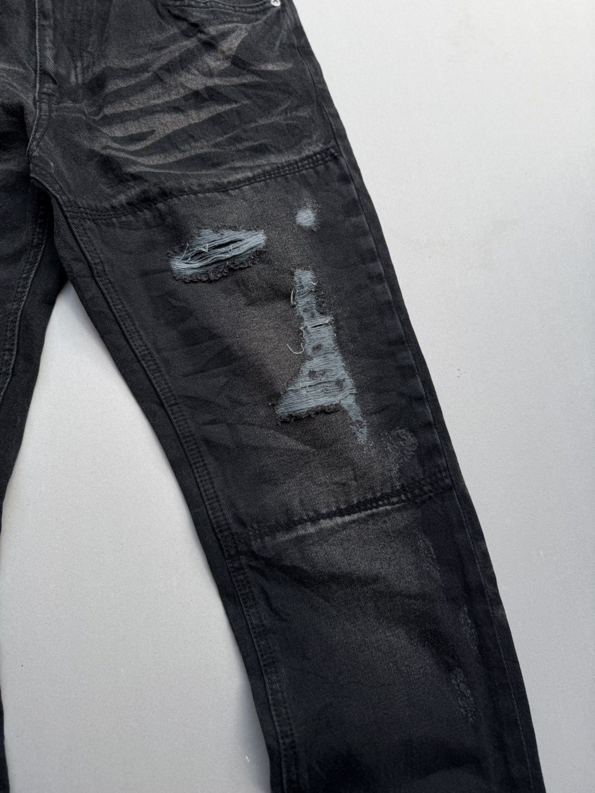 In The Attic lace up flare jeans Size US 30 / EU 46 - 3 Thumbnail