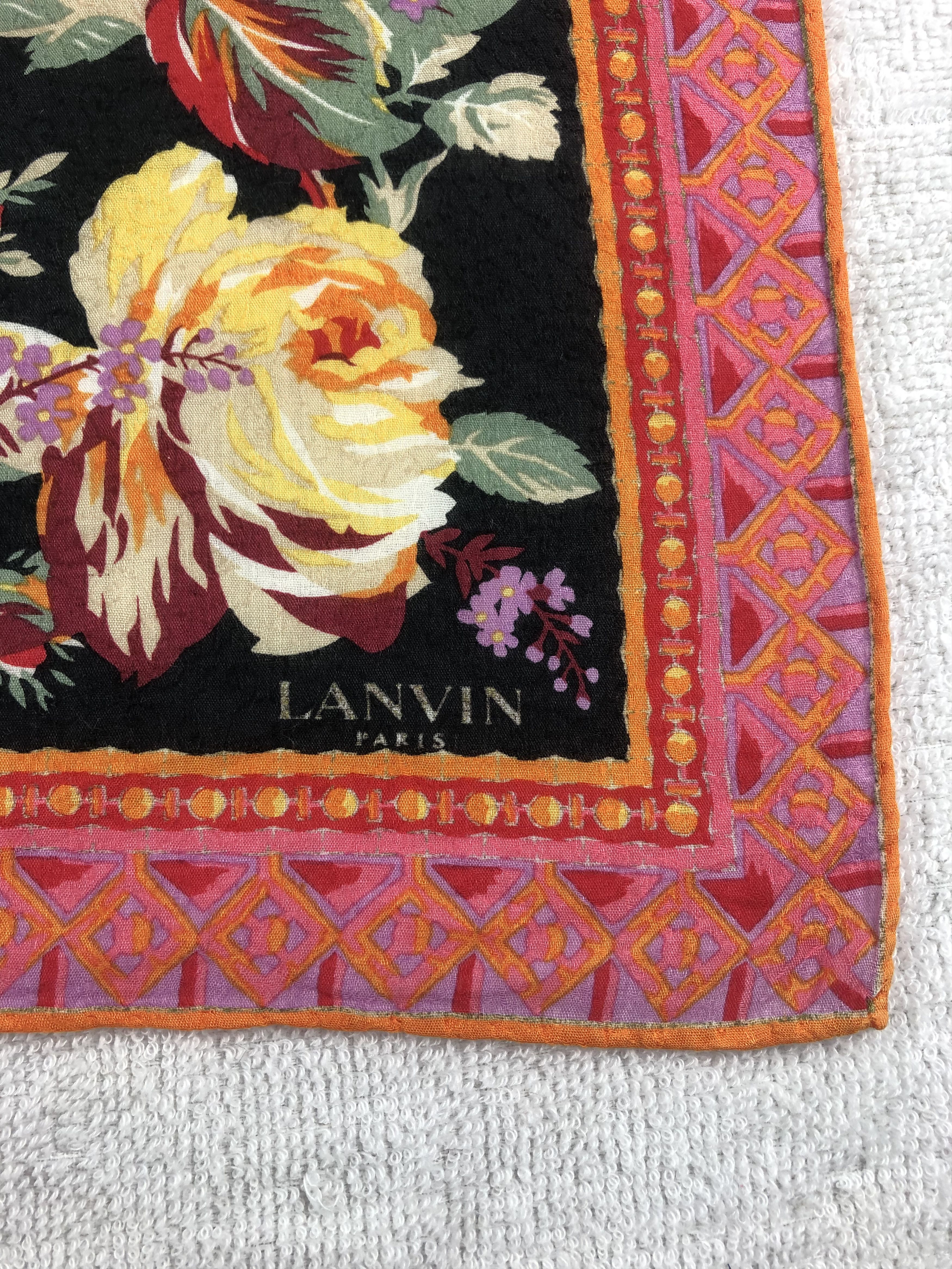 Lanvin Lanvin Handkerchief / Bandana / Neckerchief Size ONE SIZE - 5 Thumbnail
