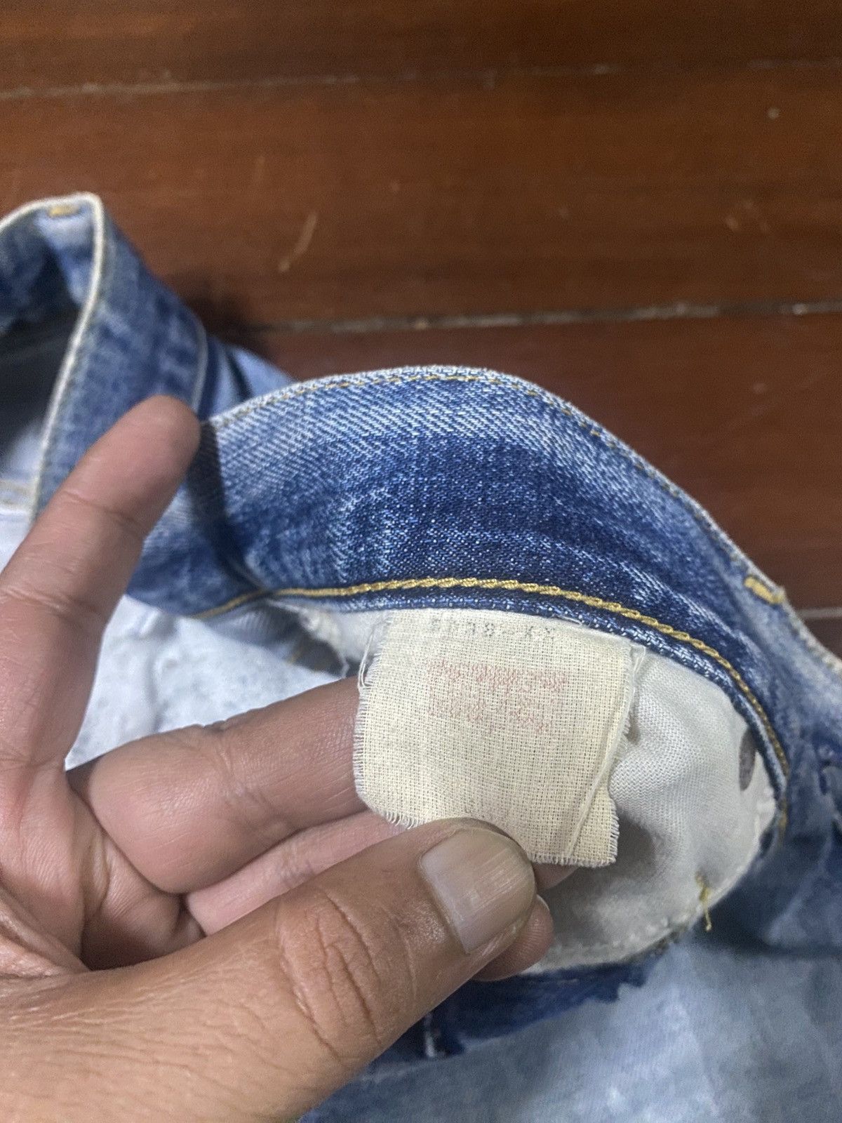 Levi's Vintage Redline Levi's Big E 503B LVC rework distressed Size US 32 / EU 48 - 18 Thumbnail