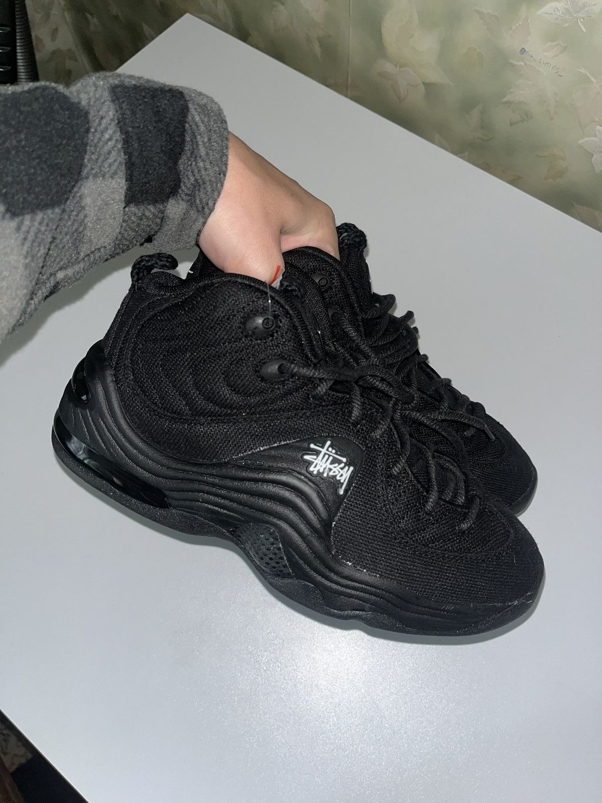 Nike × Stussy Nike x Stüssy Air Penny 2 Black – Rare Collab, Street Icon Size US 6 / EU 39 - 1 Thumbnail