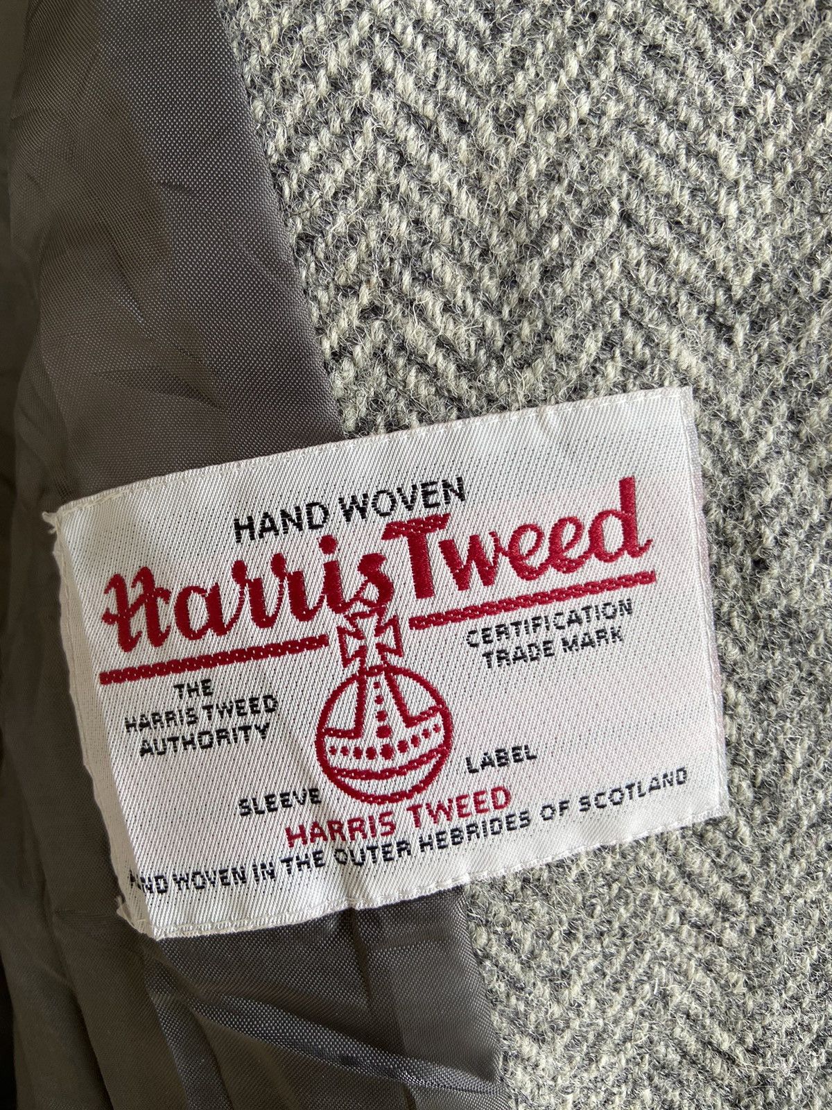 Harris Tweed Vintage HARRIS TWEED wool jacket Size L / US 10 / IT 46 - 6 Thumbnail