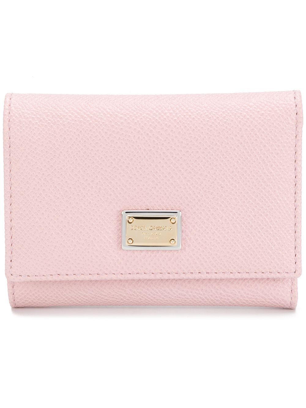 Dolce & Gabbana LEATHER FLAP FRENCH WALLET Size ONE SIZE - 1 Thumbnail