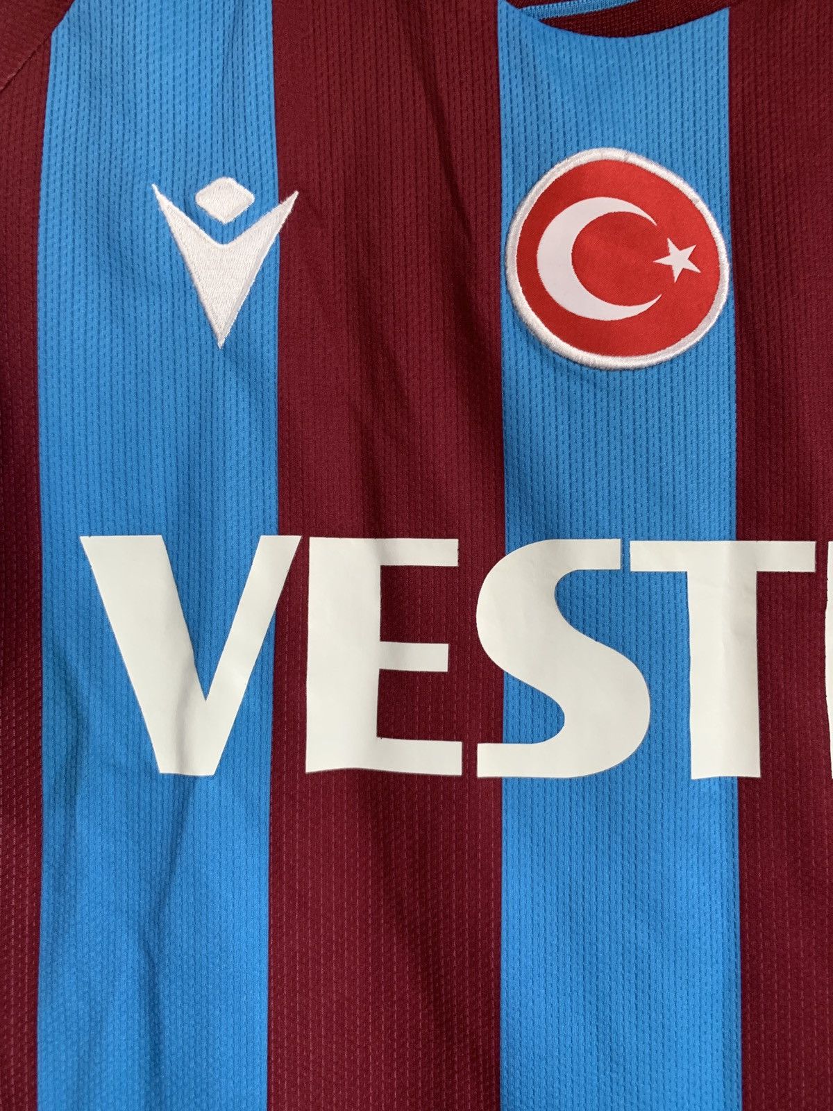 Macron Trabzonspor Home Football Shirt Macron Soccer Jersey Size S Size US S / EU 44-46 / 1 - 8 Thumbnail