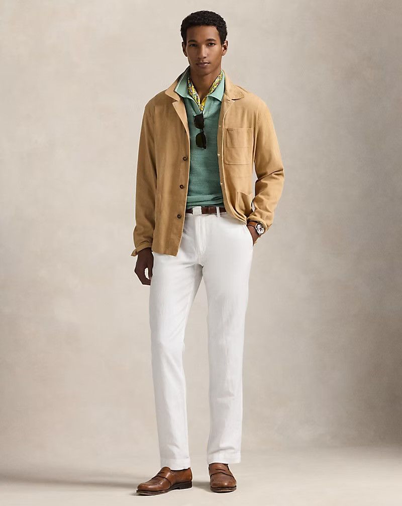 Polo Ralph Lauren Polo Ralph Lauren Leather Suede Utility Jacket Tan Size XL Size US XL / EU 56 / 4 - 2 Thumbnail