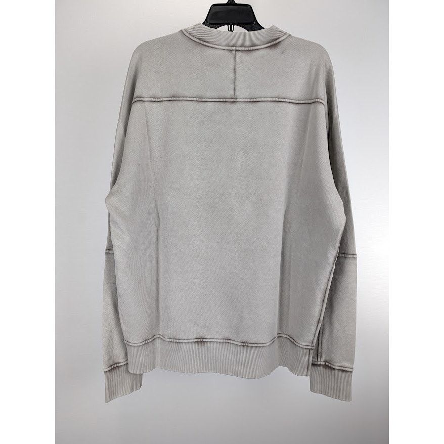 Balmain o1rshd1 Q:2 / Washed Sweatshirt in Grey Size US S / EU 44-46 / 1 - 12 Thumbnail