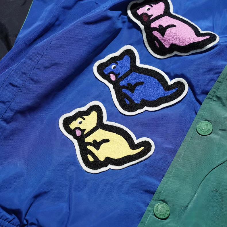Billionaire Boys Club BBC ICECREAM Flying Dog Ice Cream American Varsity Jacket Size US L / EU 52-54 / 3 - 3 Thumbnail