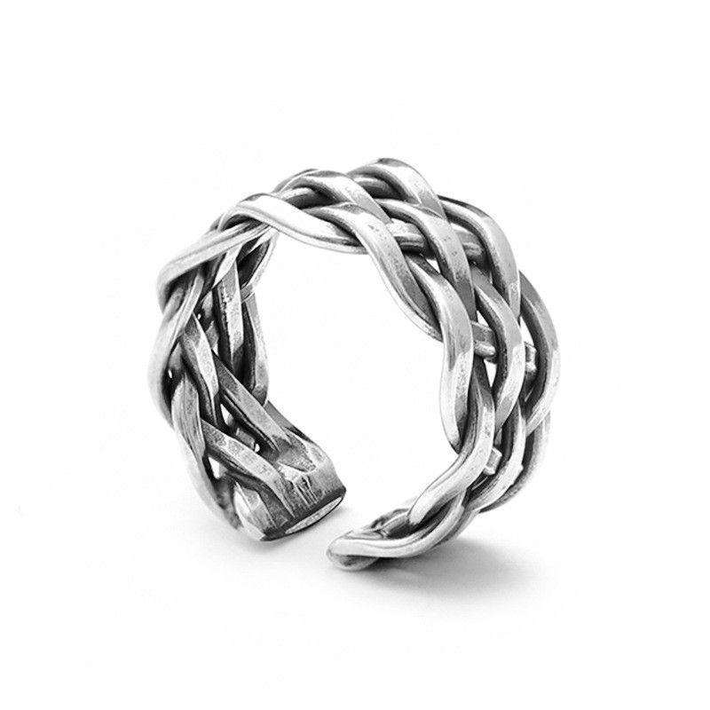 Jewelry Future Jewelry Rings Open Size Chrome Ring (Size 7-13) Size ONE SIZE - 3 Thumbnail