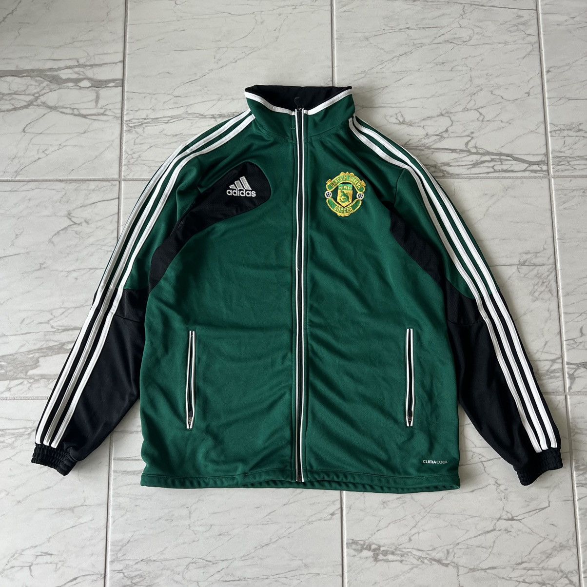 Adidas Vintage Adidas Captain Shreve Zip-Up Jacket Size US L / EU 52-54 / 3 - 1 Thumbnail
