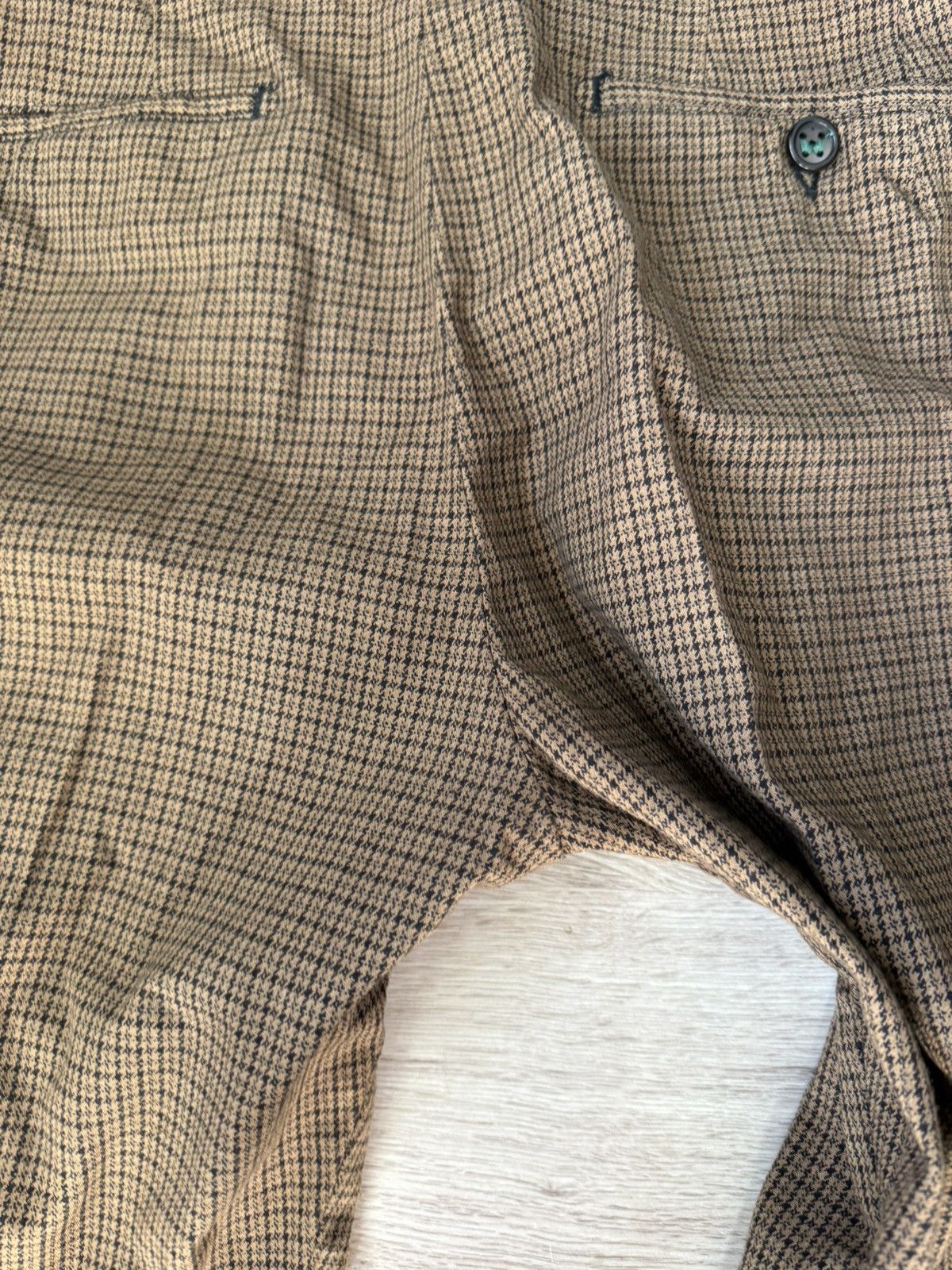 Other Berwich Retro Pleated Houndstooth Trousers Size 50 Size US 34 / EU 50 - 23 Thumbnail