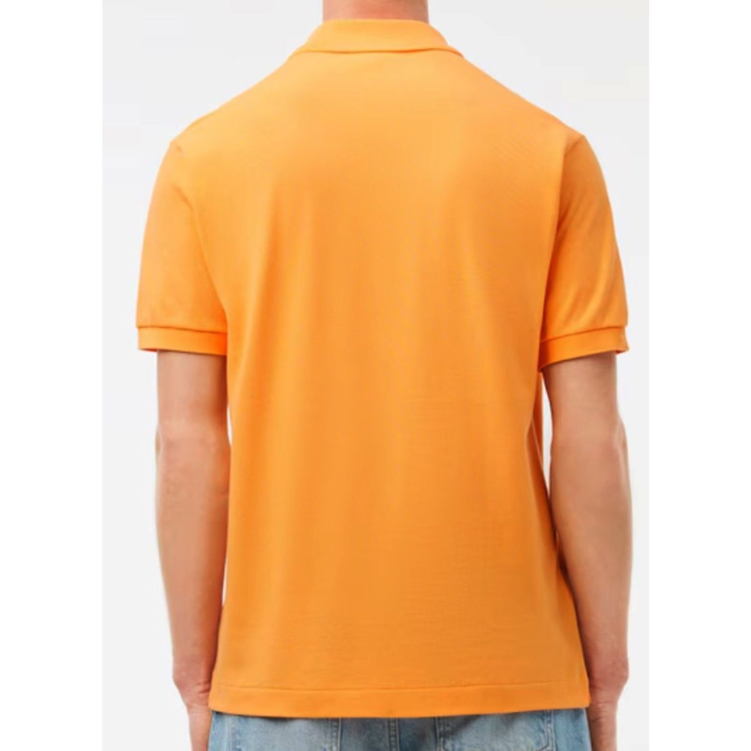 Lacoste Lacoste Mens Legacy Short L.12.12 Pique Polo Shirt Orange S Size US S / EU 44-46 / 1 - 3 Thumbnail