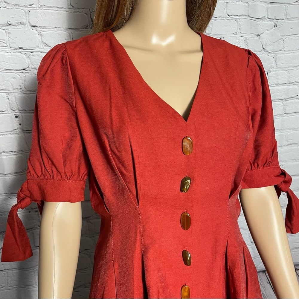 Other NWT New Moon River Short Sleeve Beads Button Jacket Size M Size M / US 6-8 / IT 42-44 - 2 Thumbnail