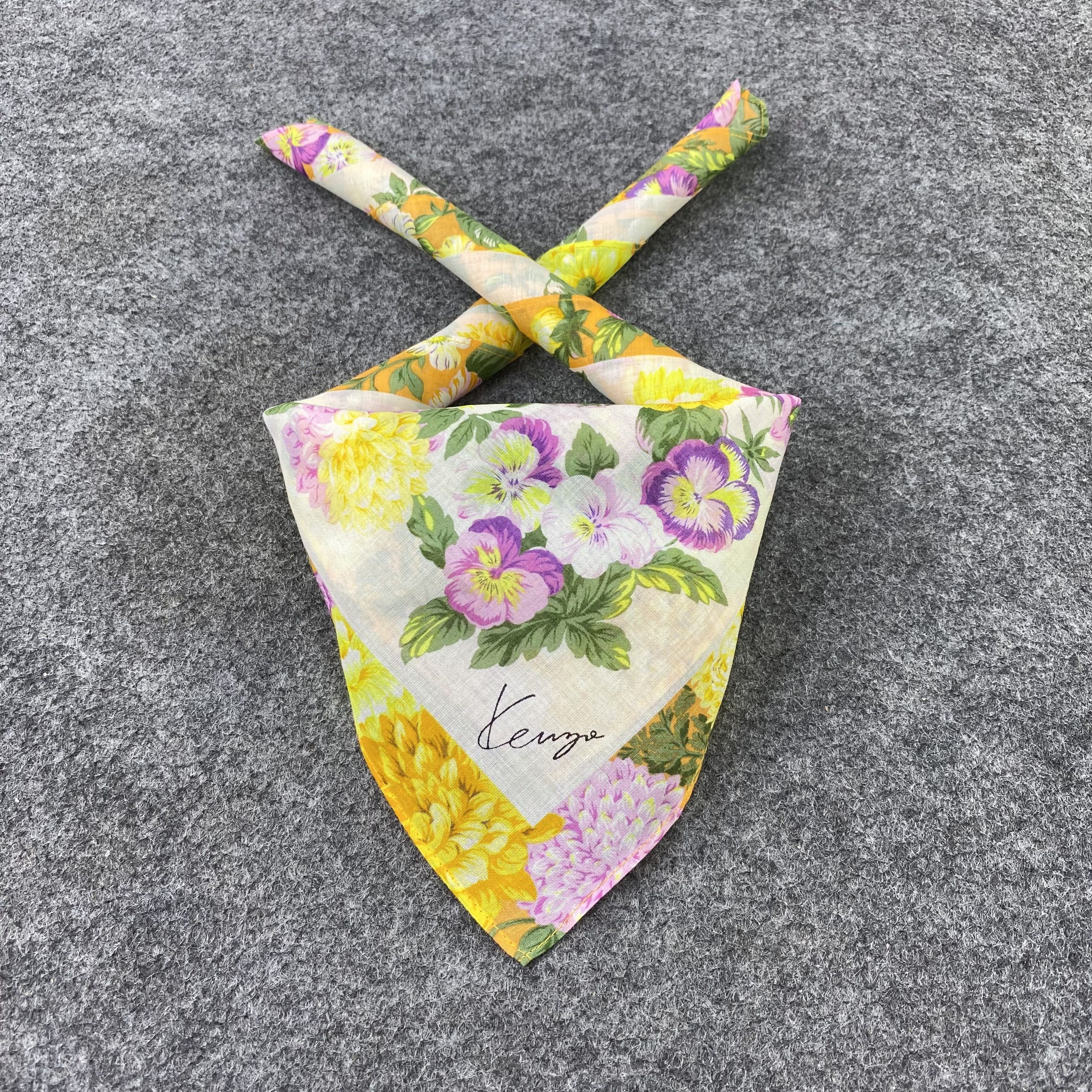 Kenzo Kenzo Handkerchief / Bandana / Neckerchief-B1303 Size ONE SIZE - 2 Thumbnail
