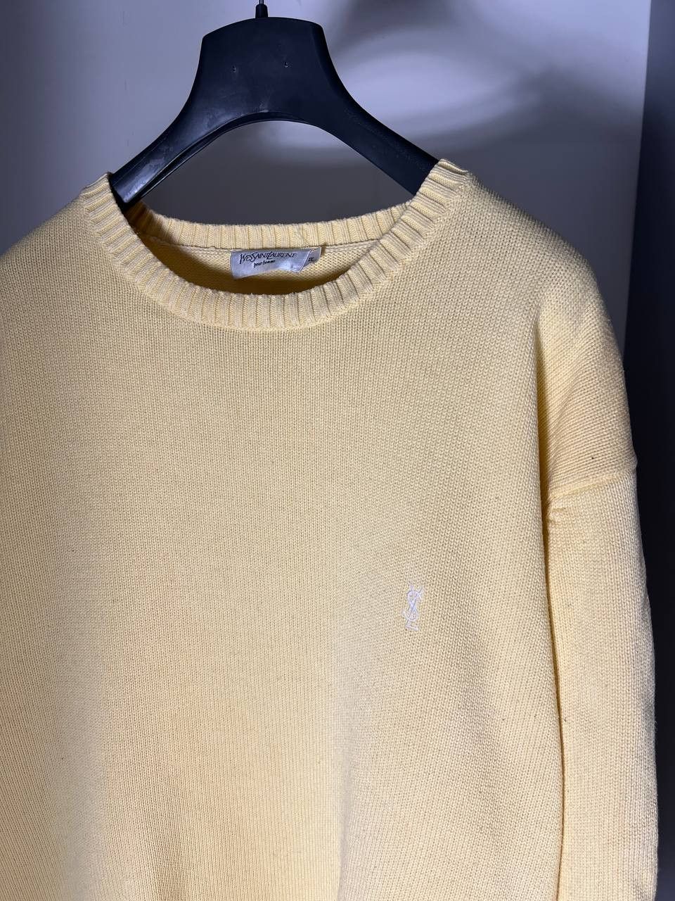 Yves Saint Laurent VINTAGE YVES SAINT LAURENT PARIS RETRO SWEATER KNIT DESIGNER Size US XXL / EU 58 / 5 - 3 Thumbnail