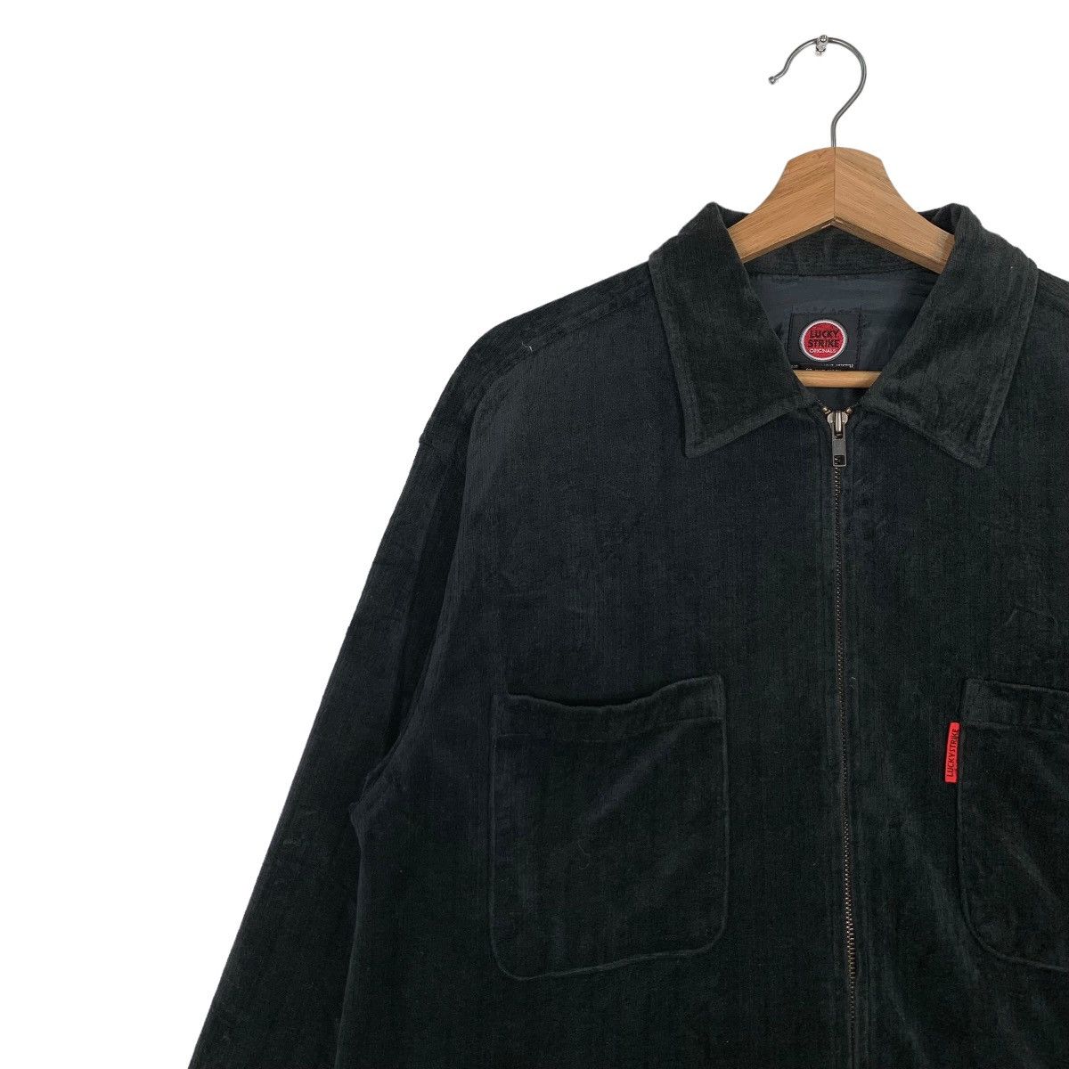 Japanese Brand LUCKY STRIKE Collared Velvet Jacket #0238-C11 Size US M / EU 48-50 / 2 - 7 Thumbnail