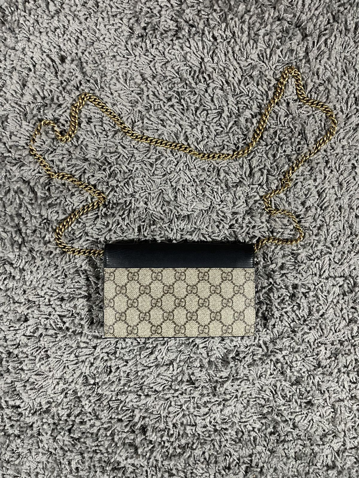 Gucci Gucci Pearl Scallop Wallet Chain Bag GG Clutch Crossbody Size ONE SIZE - 7 Thumbnail