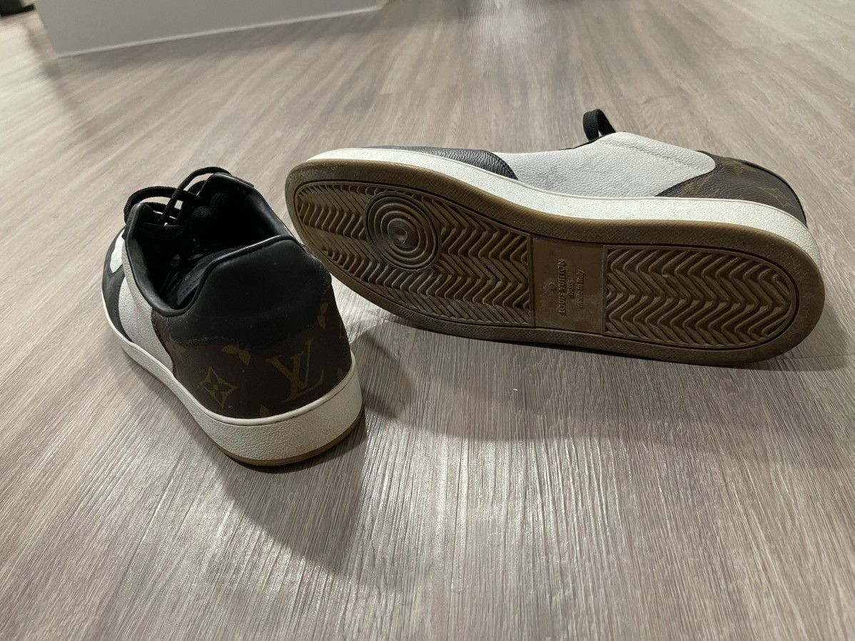 Louis Vuitton Louis Vuitton Rivoli Sneakers - Black, white, brown Size US 10 / EU 43 - 7 Thumbnail
