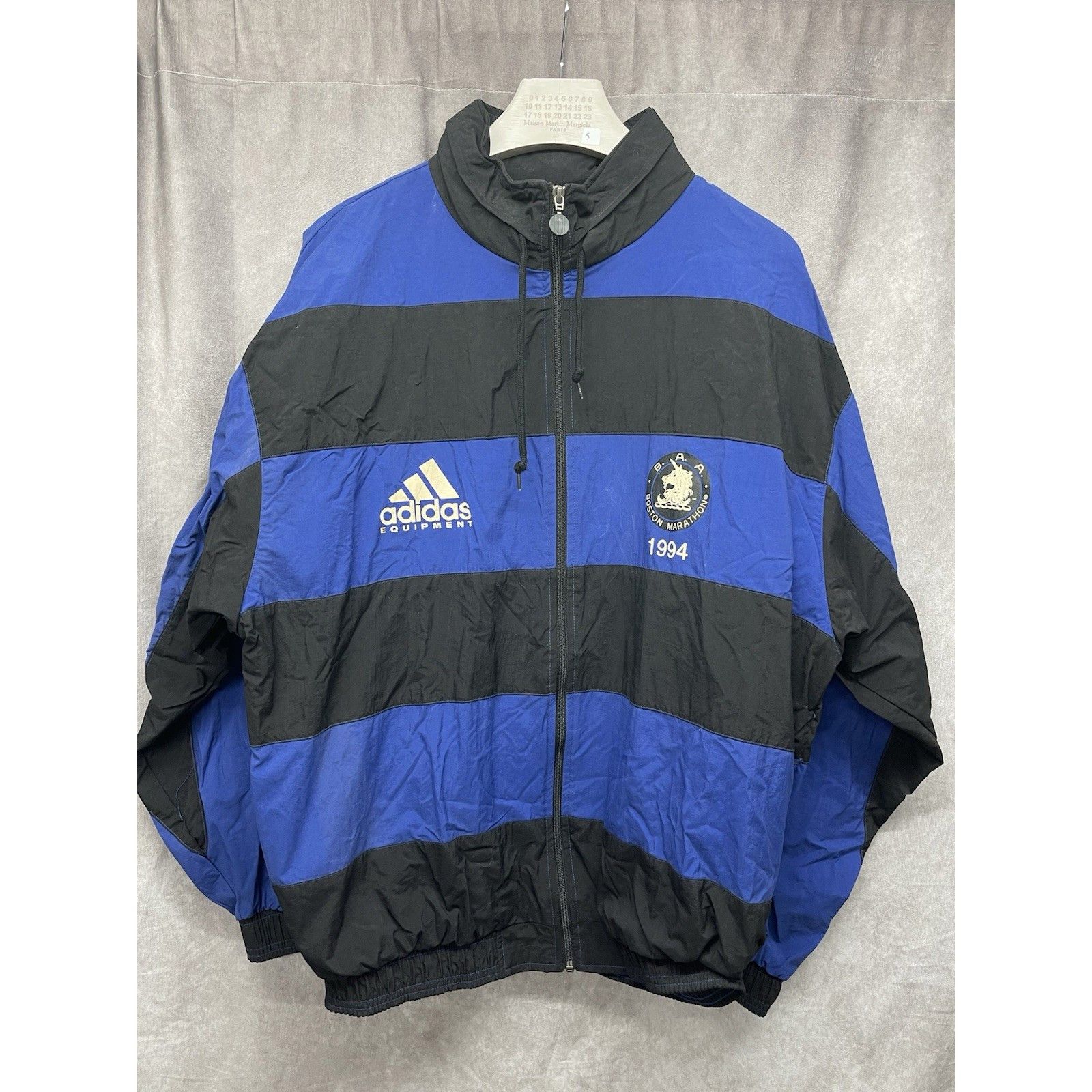 Adidas VINTAGE 1994 ADIDAS EQUIPMENT 98TH BOSTON MARATHON WINDBREAK Size US XL / EU 56 / 4 - 2 Thumbnail