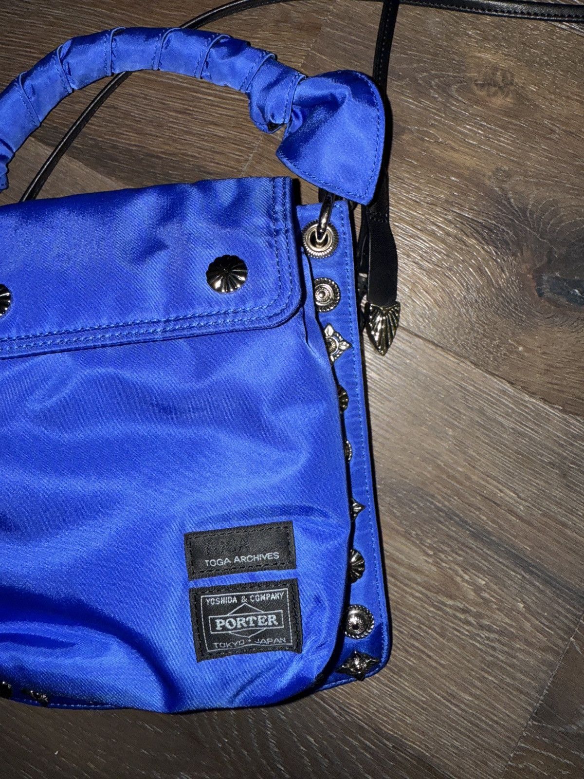 Porter × Toga Porter Yoshida x Toga Archives 2 Way Shoulder Bag Blue Size ONE SIZE - 12 Thumbnail