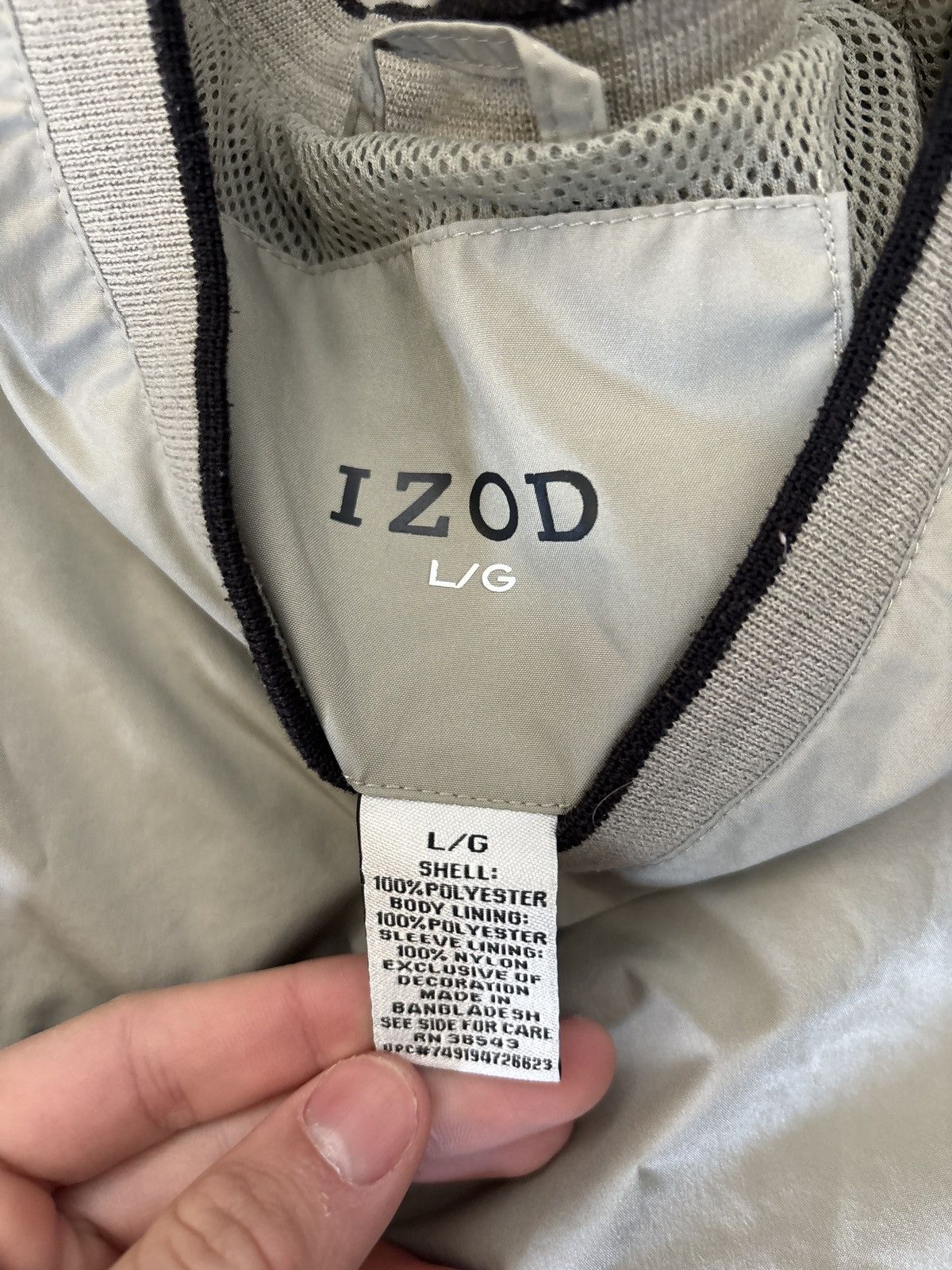 Izod Izod Windbreaker Size US L / EU 52-54 / 3 - 4 Thumbnail