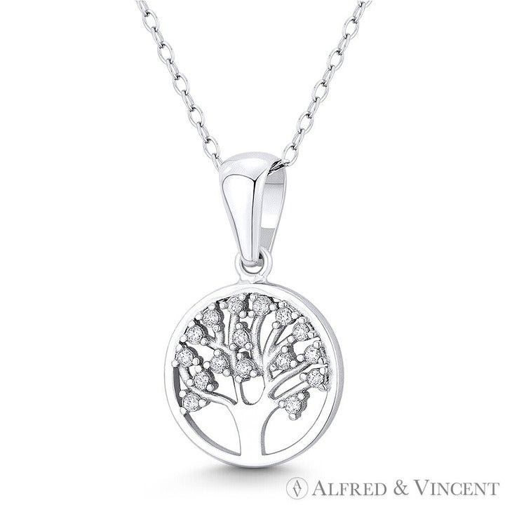 Other Tree-of-Life / Etz Chaim Charm CZ Crystal 24x14mm Pendant Size ONE SIZE - 1 Preview