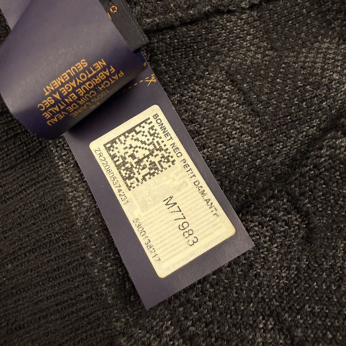 Louis Vuitton Louis Vuitton Néo Petit Damier ‘Black’ Beanie Size ONE SIZE - 5 Thumbnail