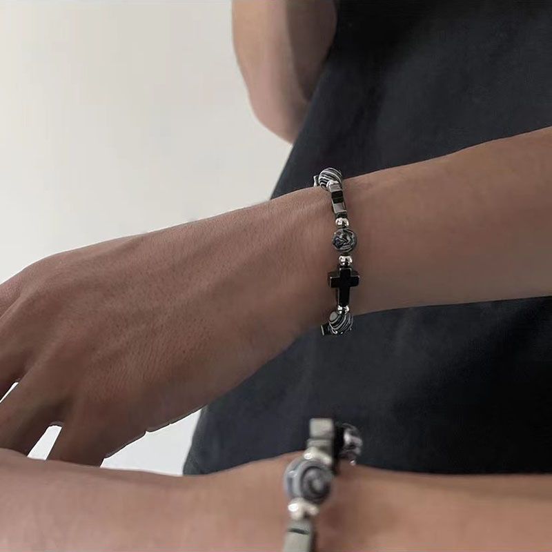 Jewelry Hip-hop Bracelet Y2K Punk Chain Gotch Bracelets Chains Size ONE SIZE - 2 Thumbnail