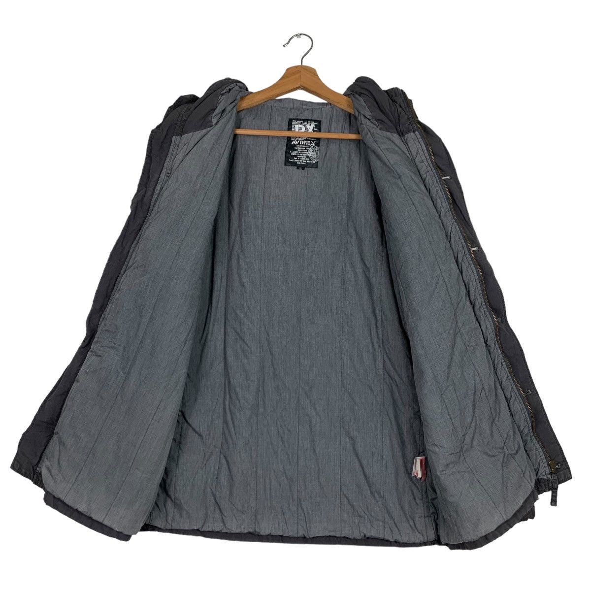 Avirex AVIREX Four Pocket Army Style Hooded Parka Jacket #0035-C3 Size US XL / EU 56 / 4 - 12 Thumbnail