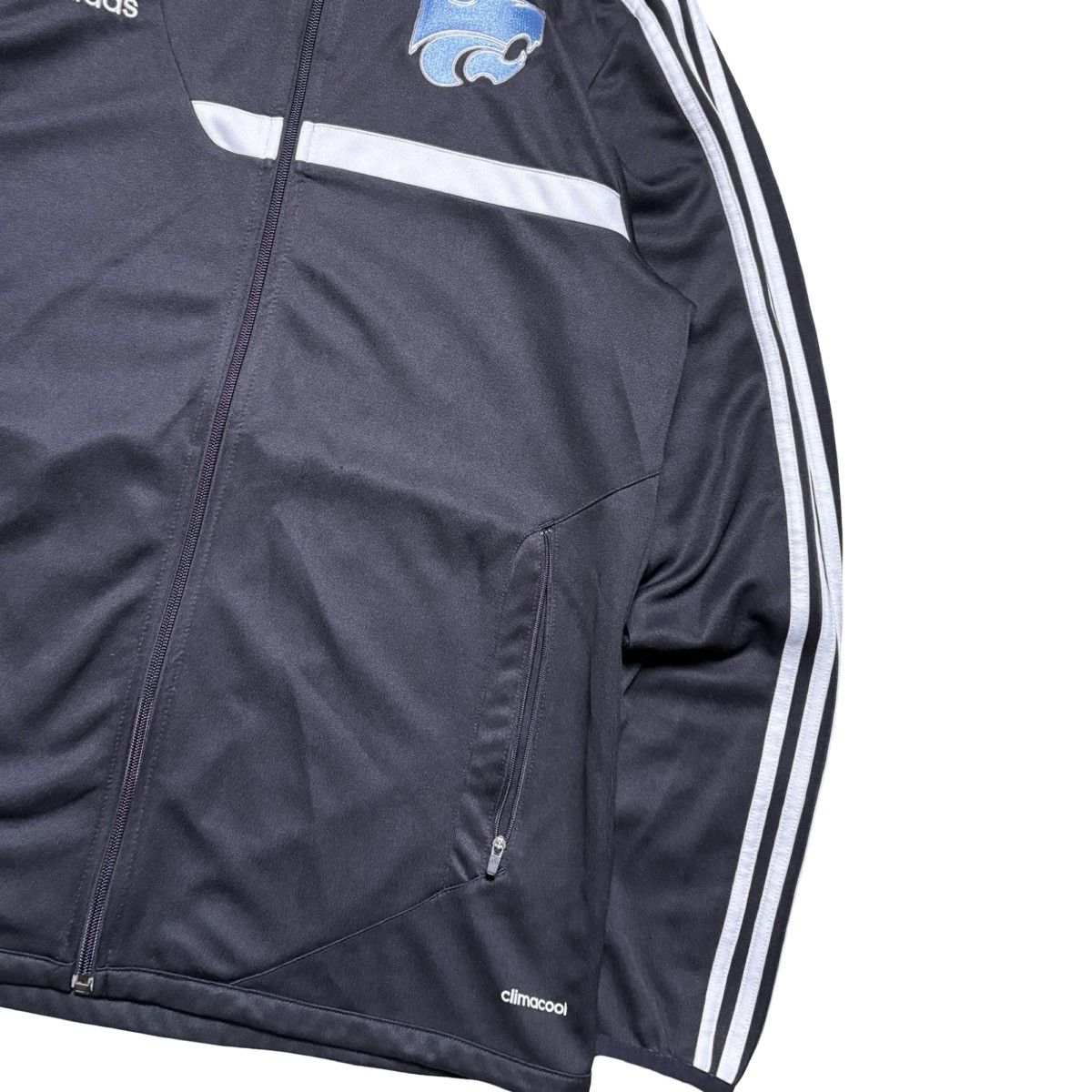 Adidas Adidas Clima Cool Black Full Zip Jacket Cougars Men's M Size US M / EU 48-50 / 2 - 2 Thumbnail