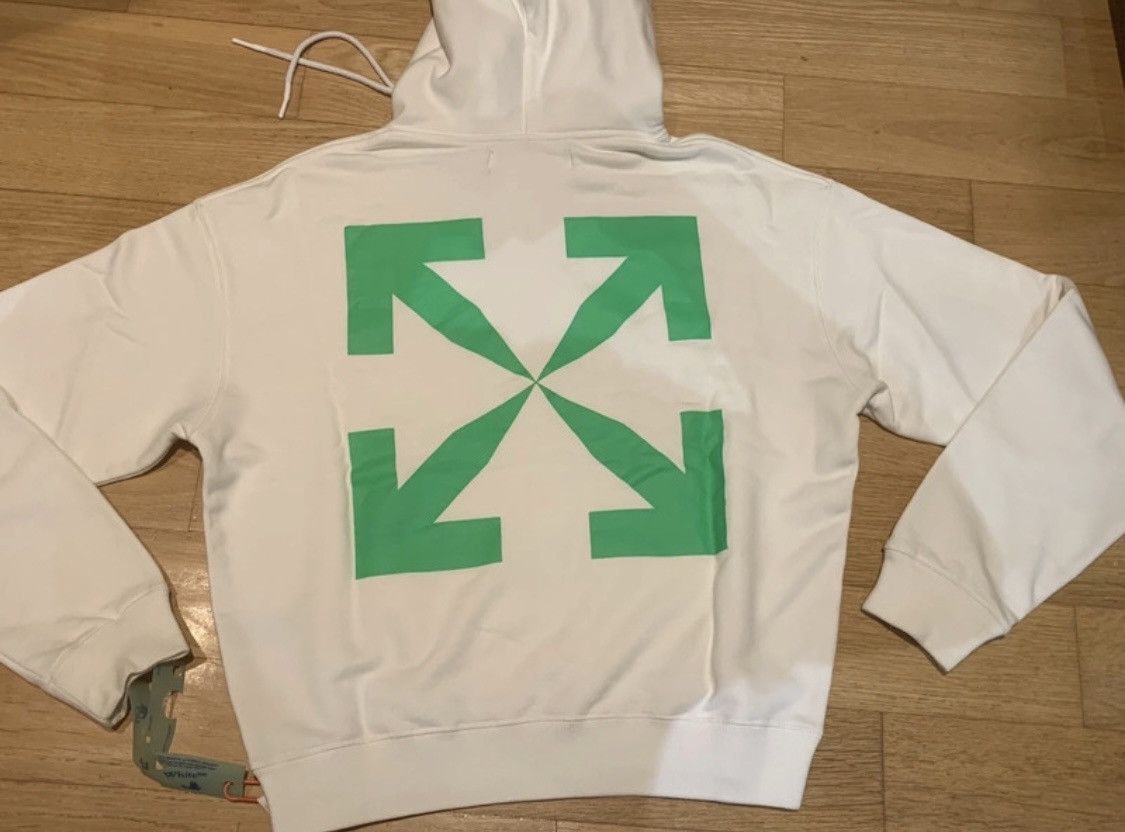 Off-White White Off White Hoodie Size US S / EU 44-46 / 1 - 2 Thumbnail