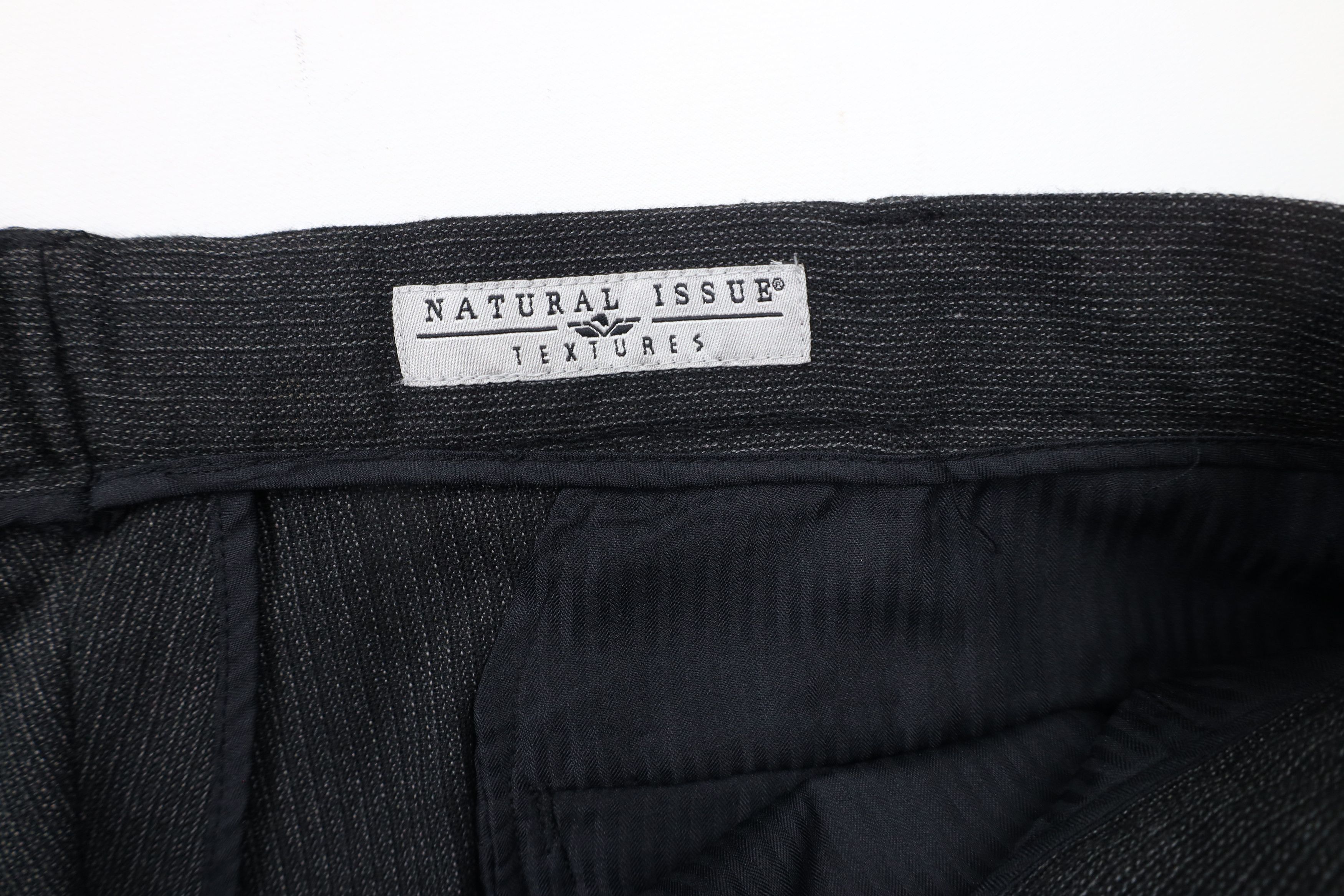 Vintage Vintage 90s Streetwear Pleated Textured Wide Leg Chino Pants Size US 34 / EU 50 - 6 Thumbnail