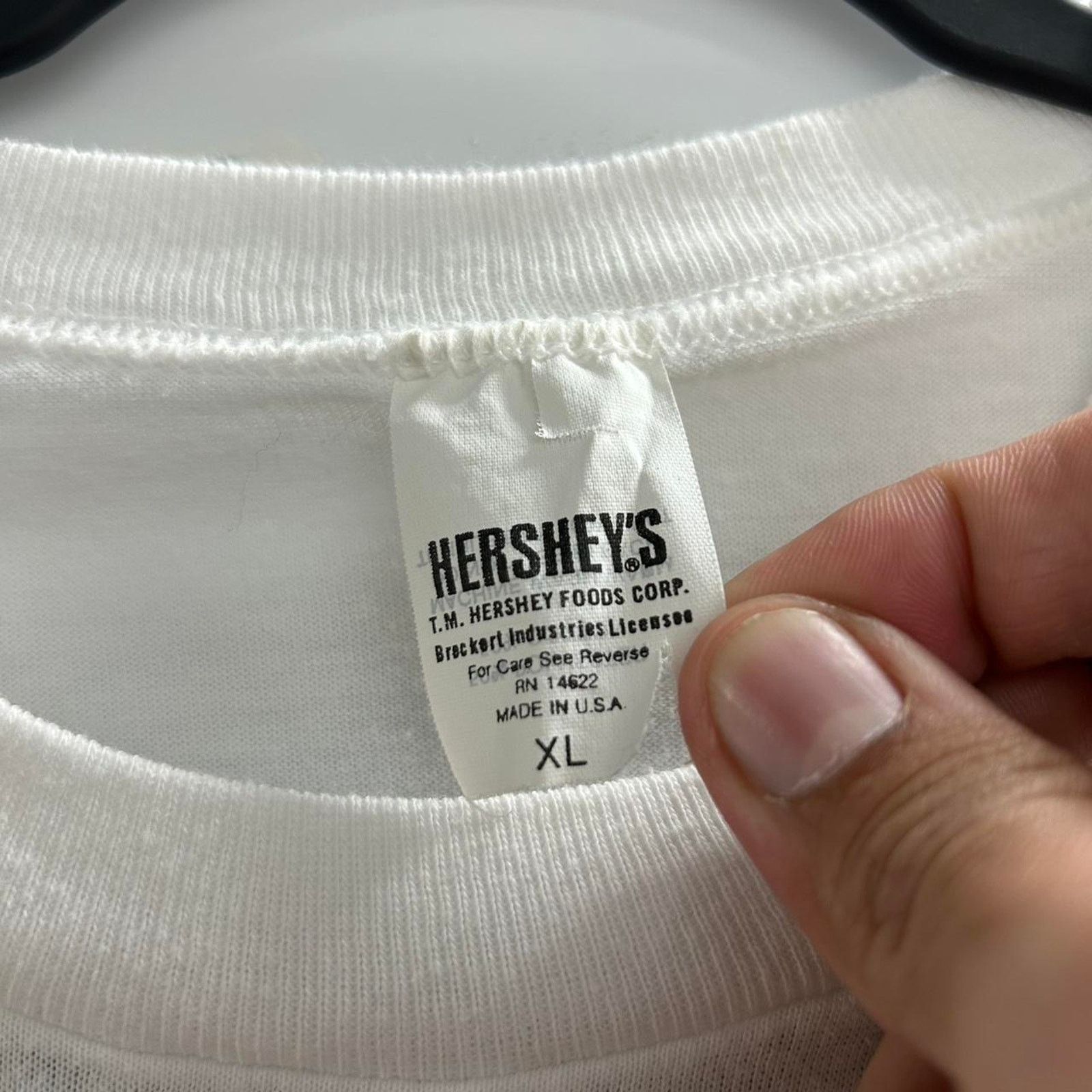 Other VTG Hershey's Chocolate Reese's Peanut Butter T-Shirt Size US XL / EU 56 / 4 - 3 Thumbnail