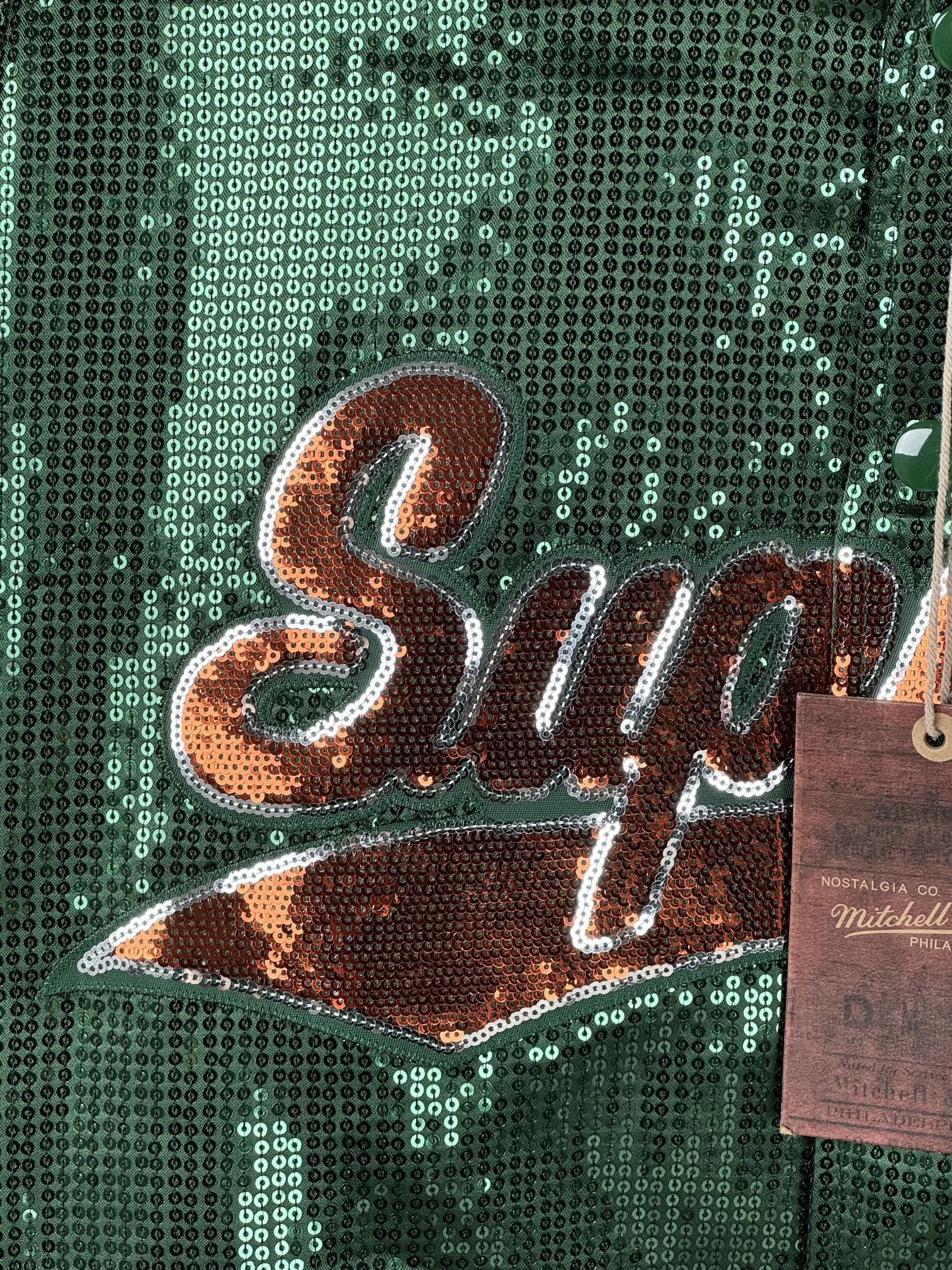 Mitchell & Ness × Supreme Supreme Mitchell & Ness Sequin Varsity Jacket Size US M / EU 48-50 / 2 - 4 Thumbnail