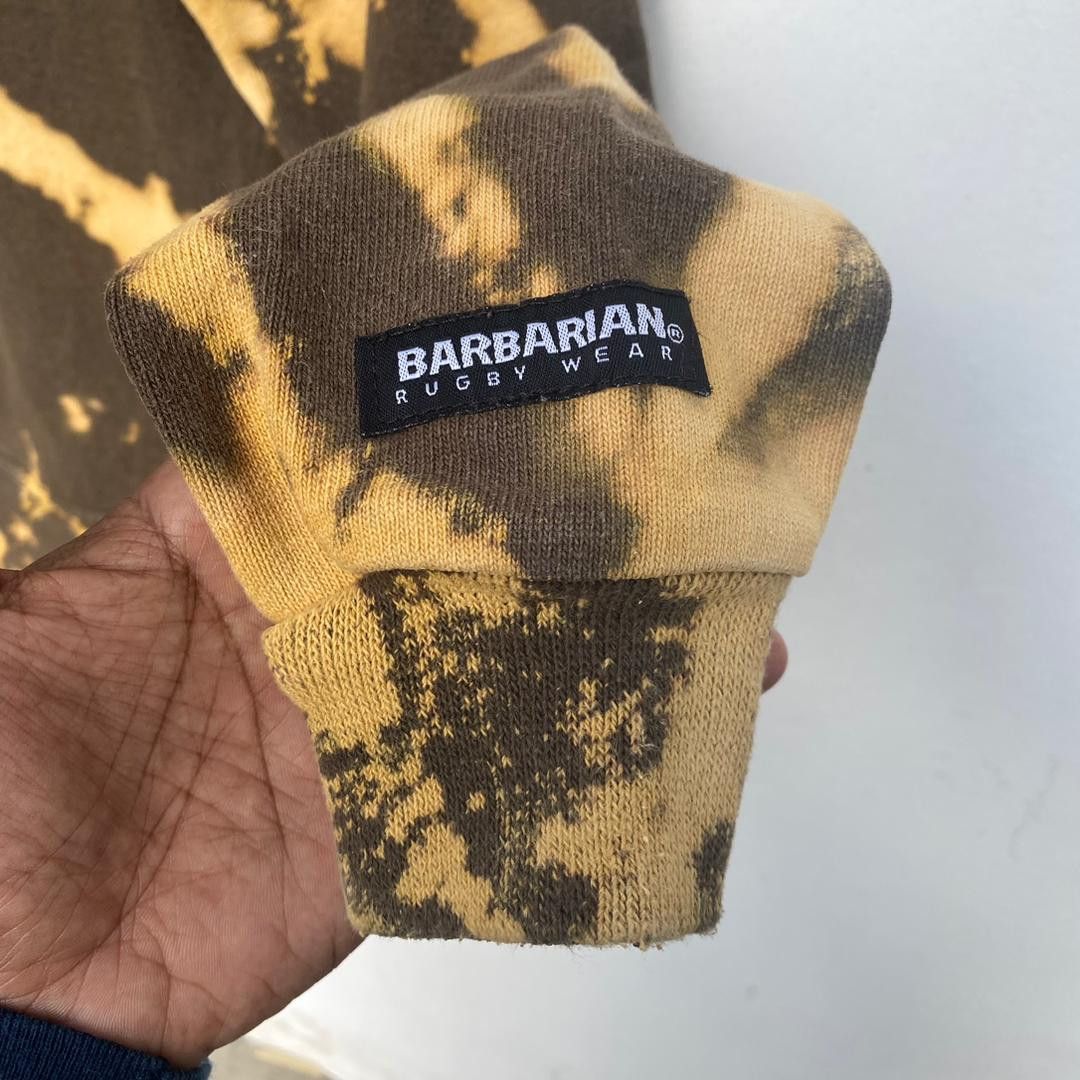 Barbarian × Vintage BARBARIAN CUSTOM BLEACH WASH HOODIE MEDIUM PULLOVER Size US M / EU 48-50 / 2 - 7 Thumbnail