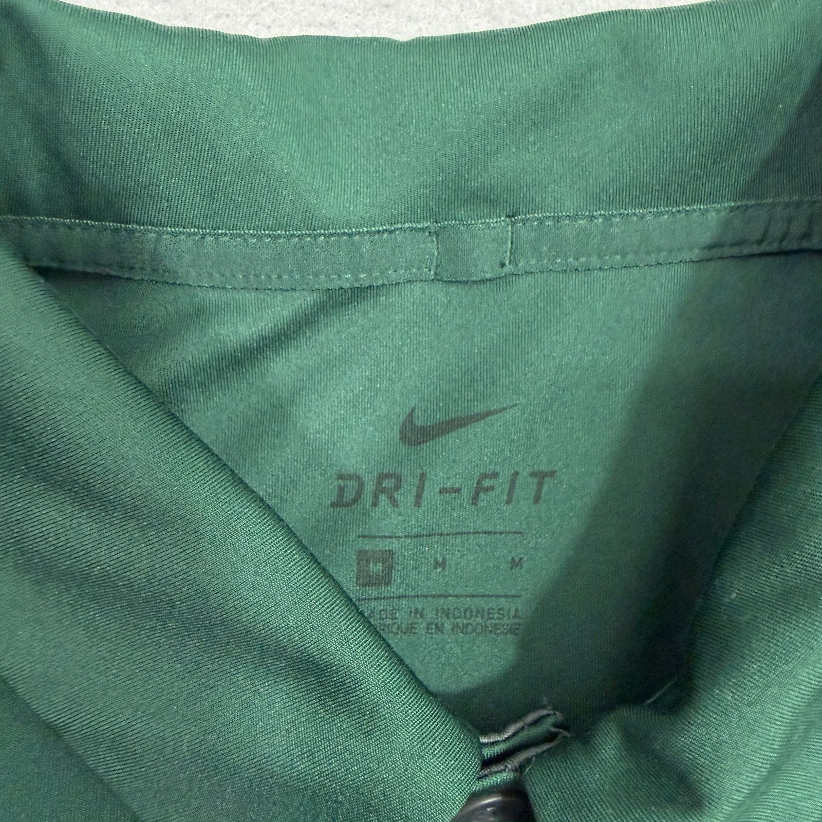 Nike Nike Michigan State Spartans Polo Shirt Men's Medium Green Size US M / EU 48-50 / 2 - 4 Thumbnail