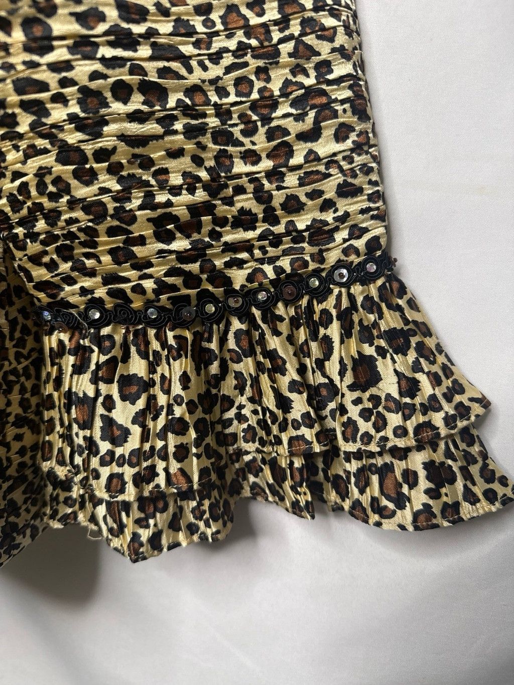 Other Moshita Couture leopard blazer with brooch sewn in sz 14 Size XL / US 12-14 / IT 48-50 - 5 Thumbnail
