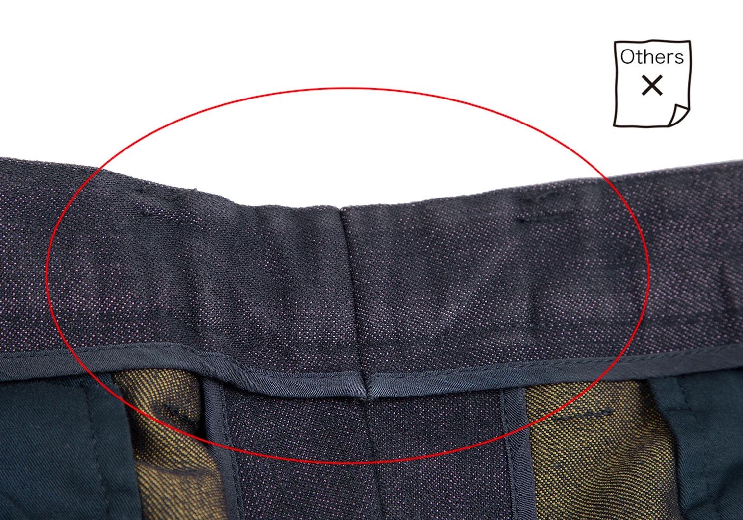 Issey Miyake Denim Tapered Pants in Indigo with Damage on Waistband Size US 36 / EU 52 - 5 Thumbnail