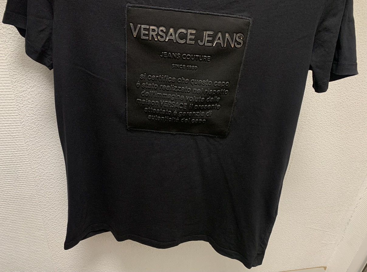 Versace Jeans Couture Versace jeans black t-shirt box logo M size Size US M / EU 48-50 / 2 - 3 Thumbnail