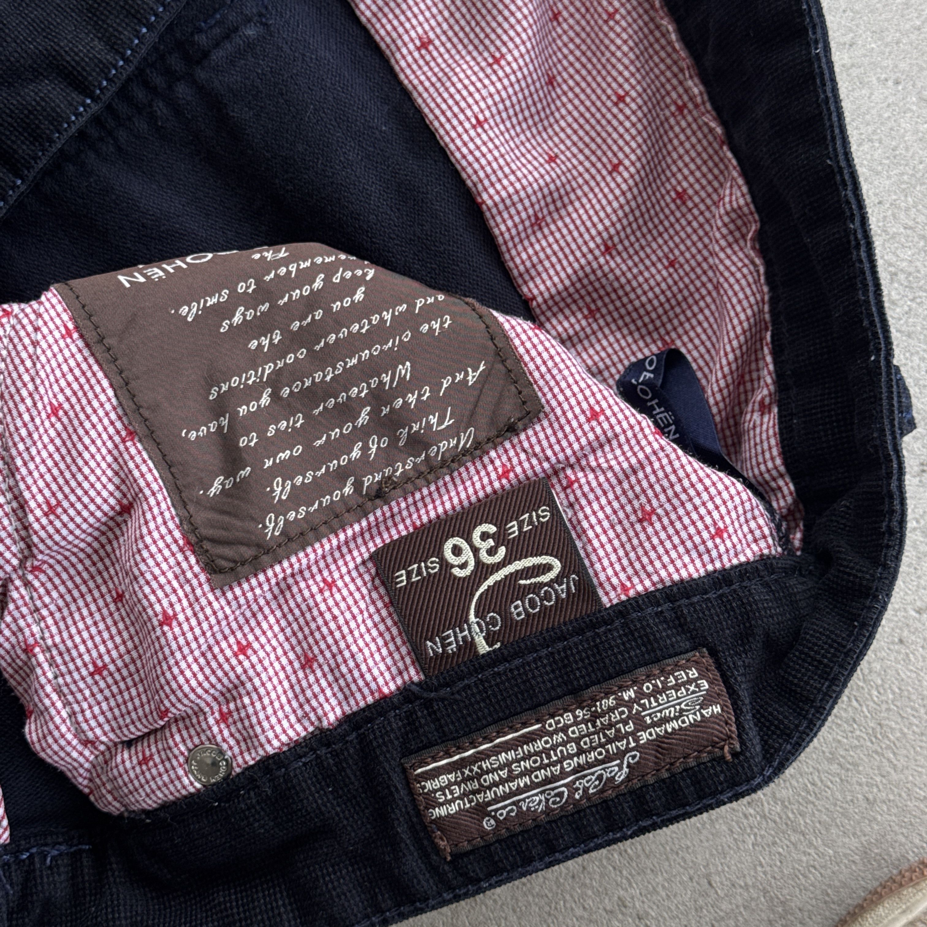 Jacob Cohen Jacob Cohen Blue Corduroy Luxury Jeans Pants Size 36 Size US 36 / EU 52 - 9 Thumbnail