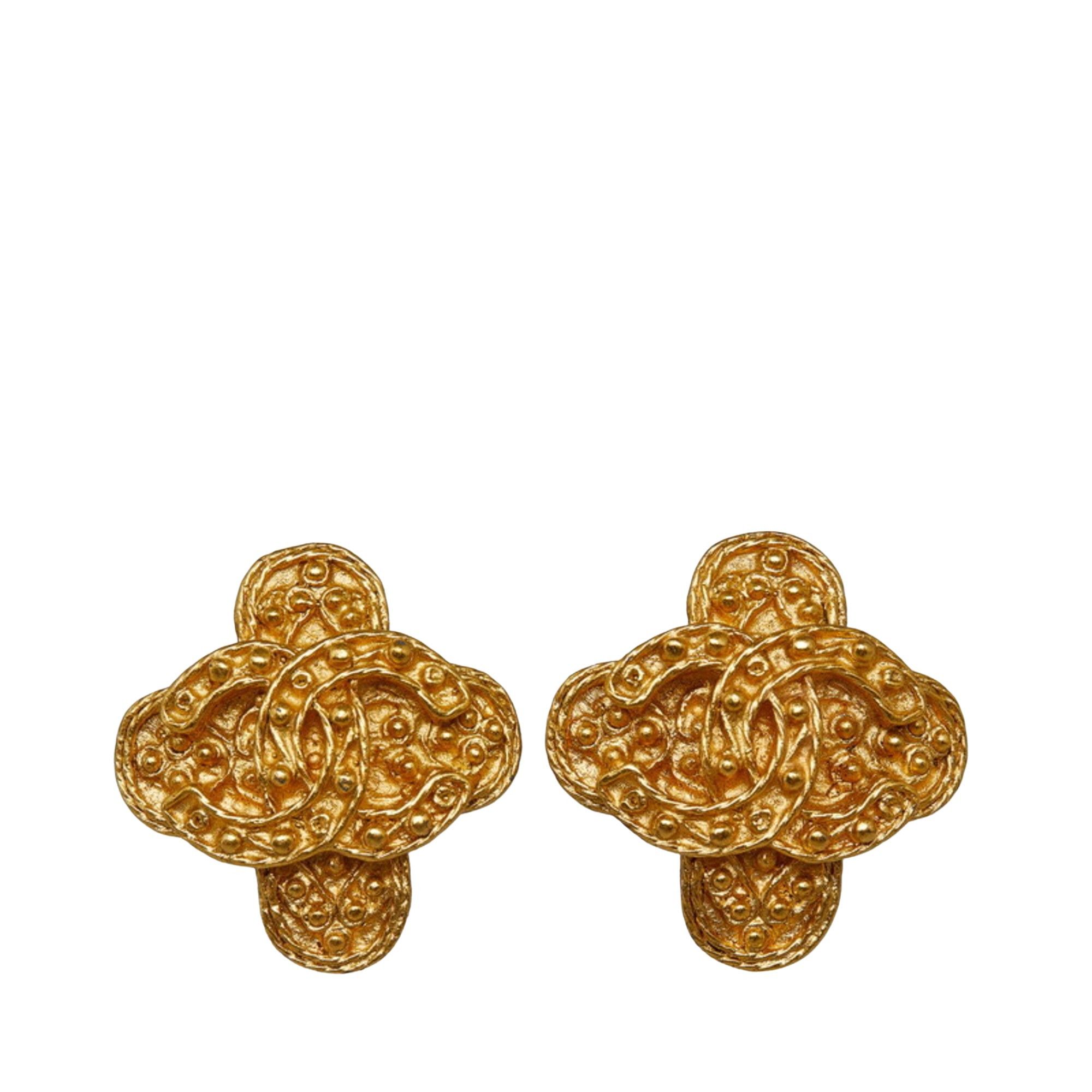 Chanel Chanel Coco Mark earring Size ONE SIZE - 1 Thumbnail