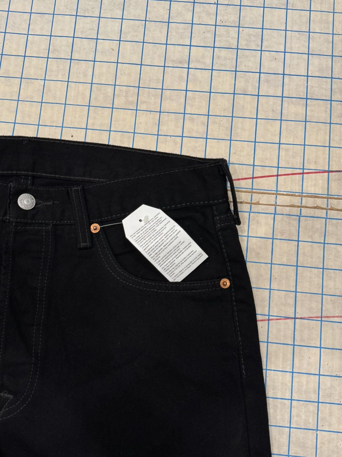 Levi's NWT Levi’s 501 Black Jeans Mens Size 32 New With Tag Denim Size US 32 / EU 48 - 4 Thumbnail