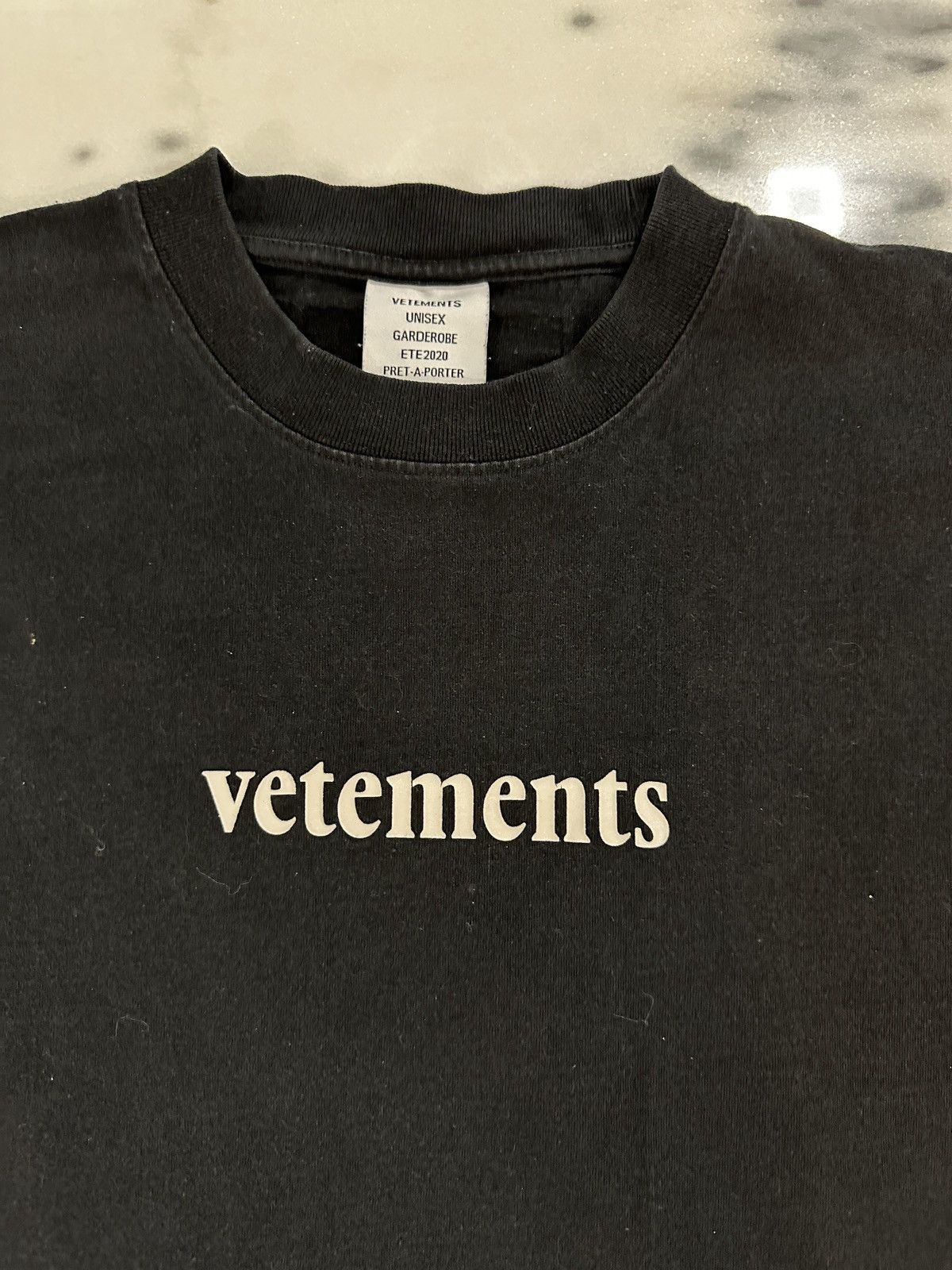 Vetements Vetements oversized Logo T-Shirt Size US M / EU 48-50 / 2 - 5 Thumbnail