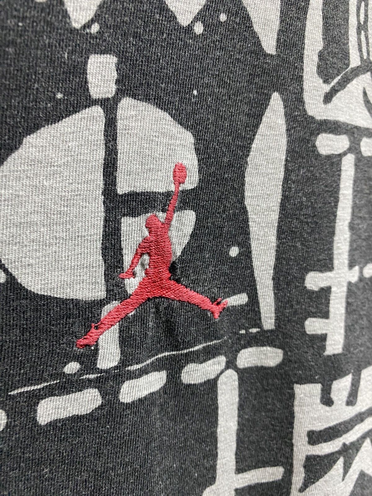 Jordan Brand × Nike × Vintage Vintage 90’s Nike Air Jordan OP T-Shirt Size US L / EU 52-54 / 3 - 6 Thumbnail
