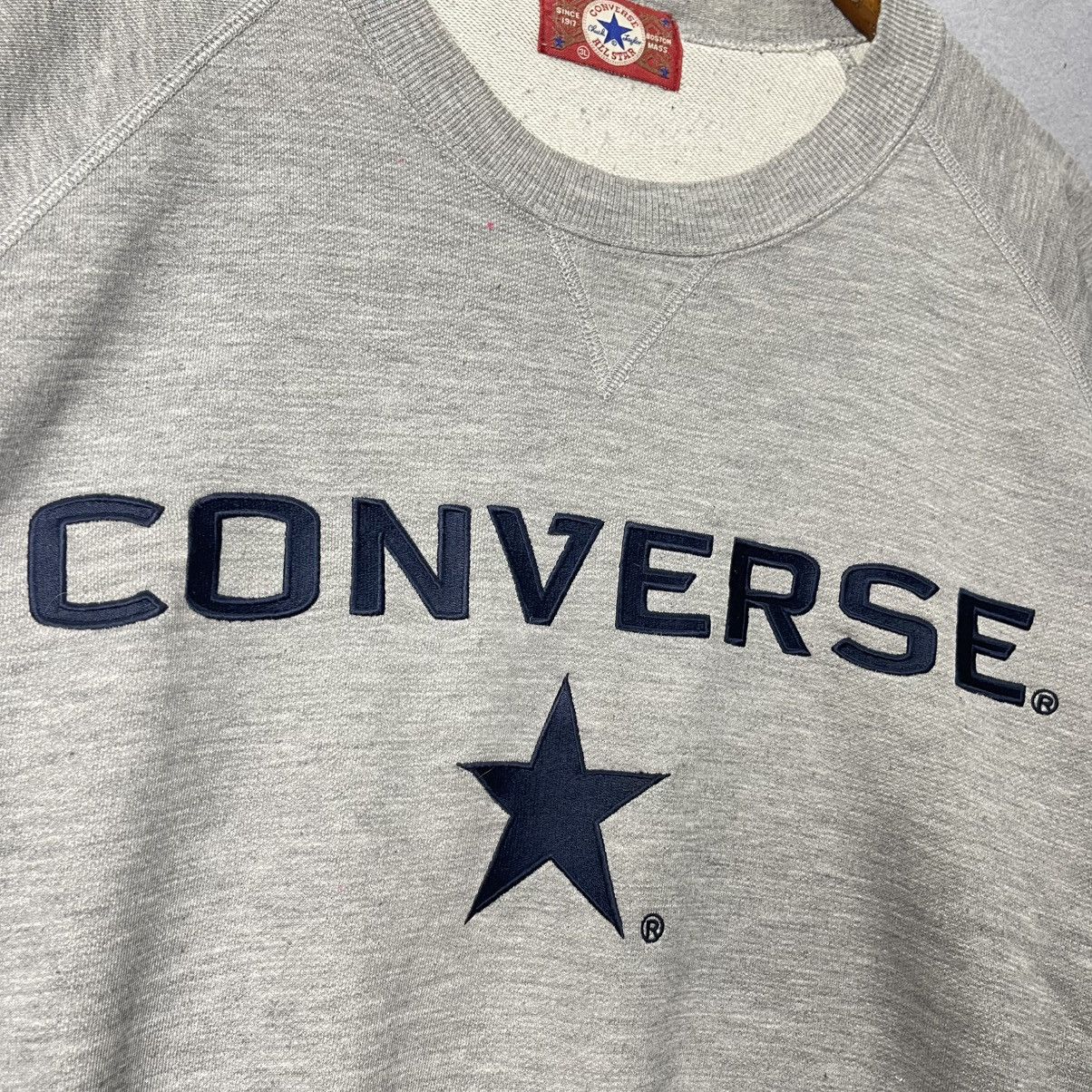 Converse 2000s Converse Big Logo Crewneck Sweatshirt Size US XXL / EU 58 / 5 - 3 Thumbnail