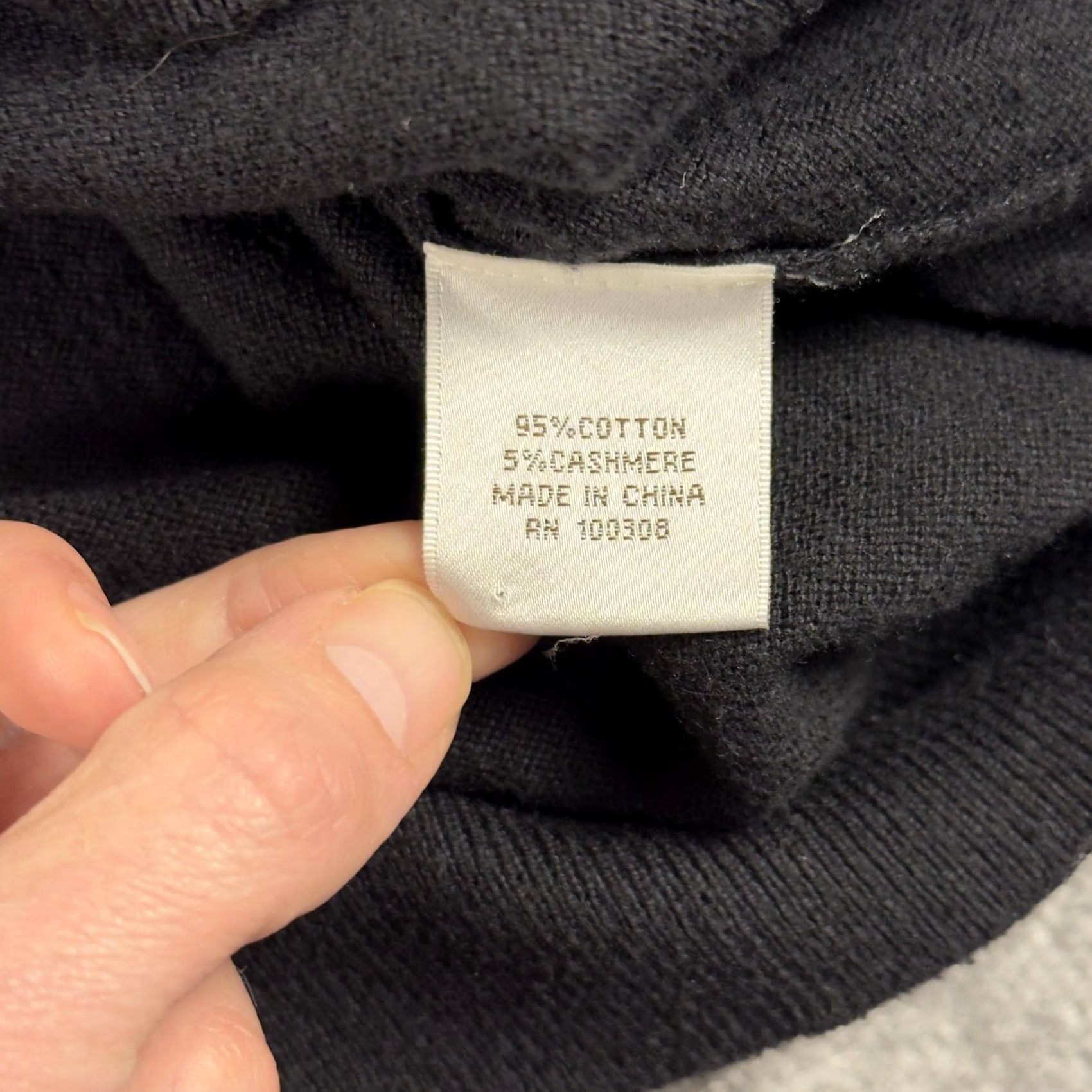 Peter Millar Peter Millar Sweater Mens Medium Black 1/4 Zip Mock Neck Cotton Cashmere Golf Size US M / EU 48-50 / 2 - 4 Thumbnail