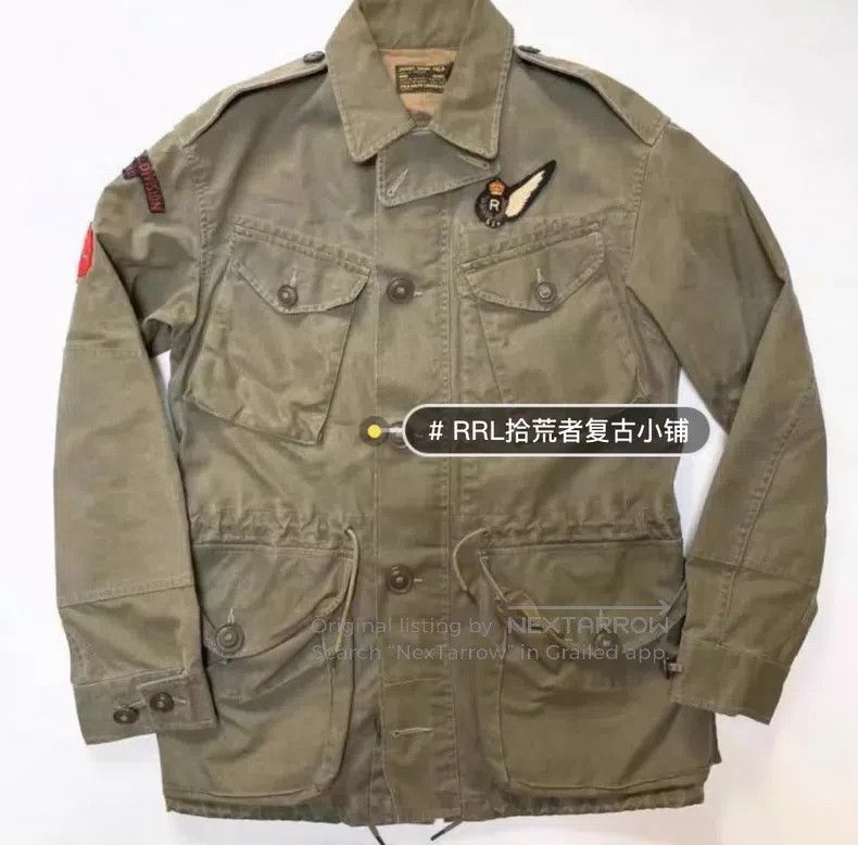 RRL Ralph Lauren RRL Ralph Lauren Premium old pepper salt M65 M51 M43 Size US S / EU 44-46 / 1 - 1 Thumbnail